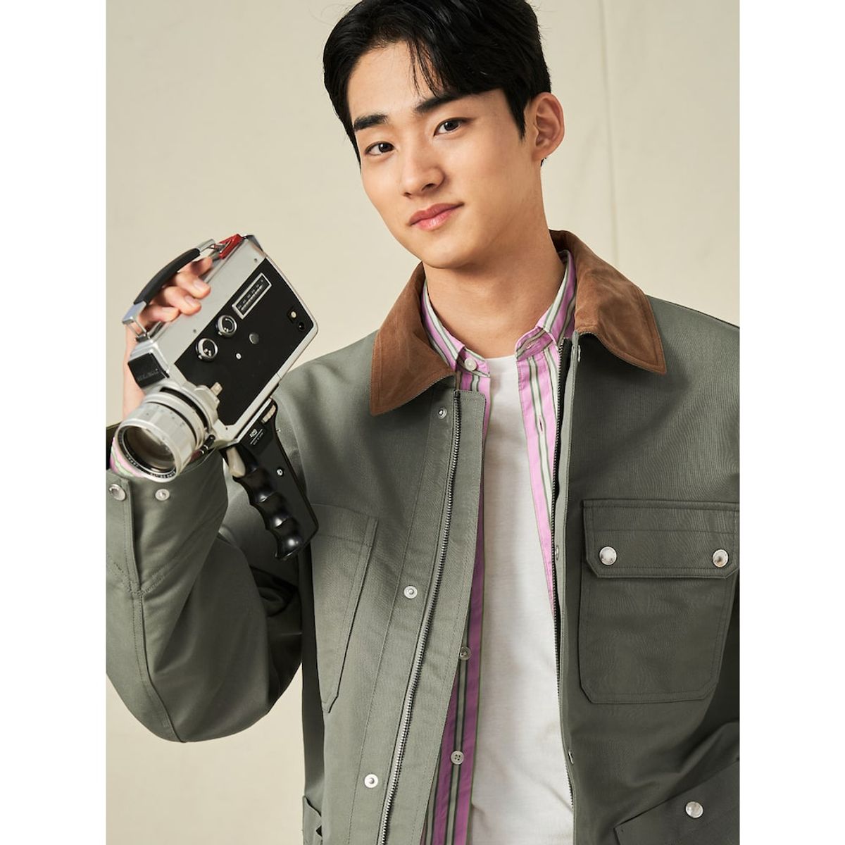 빈폴 멘(BEANPOLE MEN) [Reedition] 초어 재킷  카키