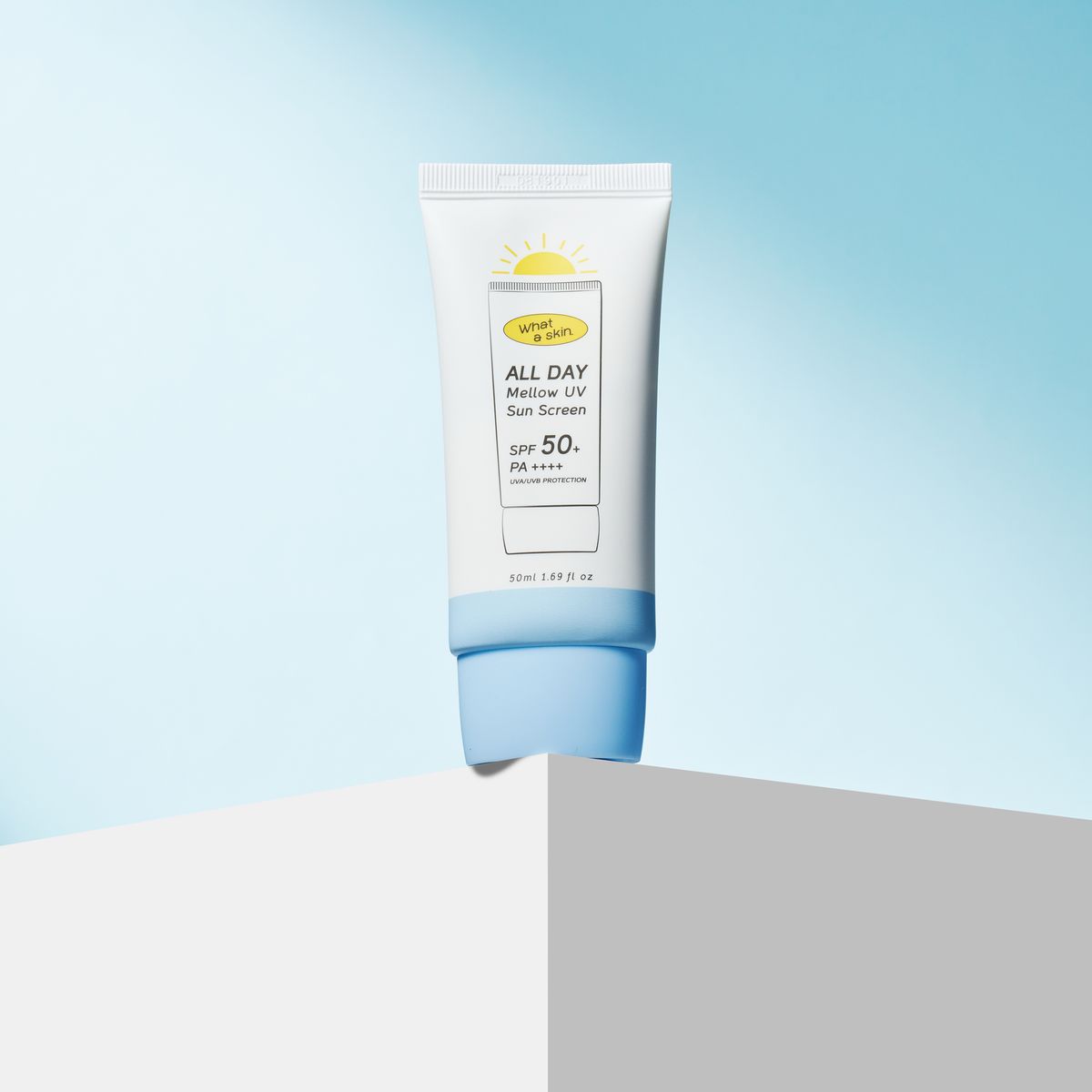 와더스킨(WHATASKIN) 올데이 멜로우 유브이 선크림 SPF50+/PA++++ 50ml