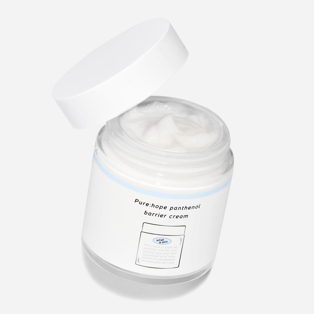 와더스킨(WHATASKIN) 퓨어홉 판테놀 베리어 크림 100ml