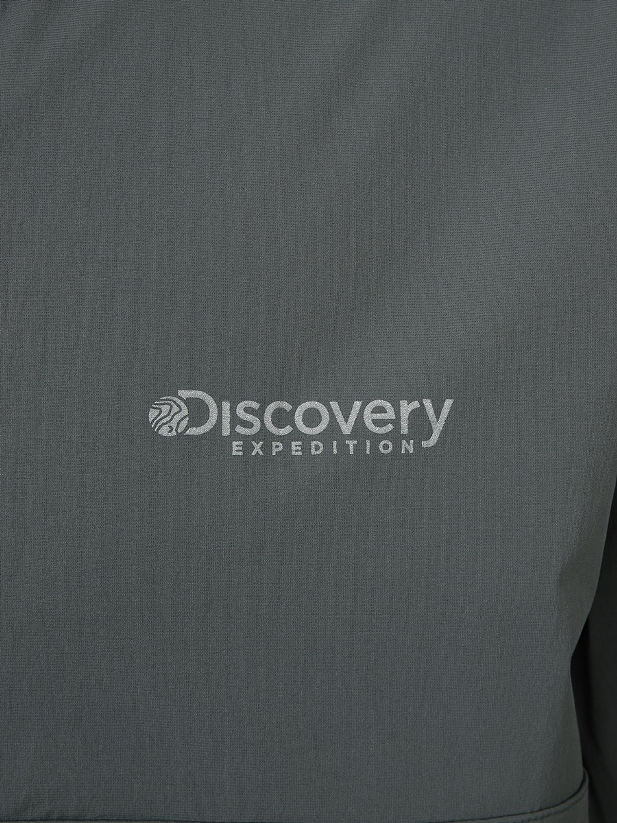 디스커버리 익스페디션(DISCOVERY EXPEDITION) 프레시벤트 폴튼 트레이닝 반팔 하이넥 아노락 (D/GREY)
