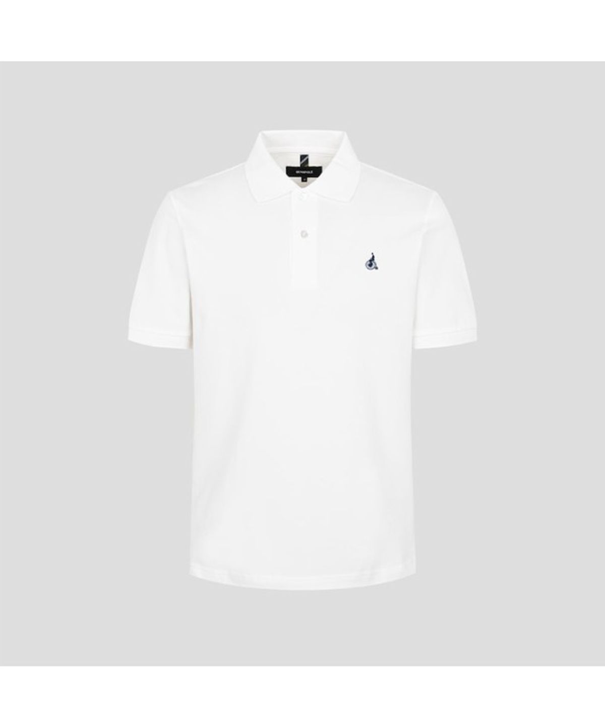 빈폴 멘(BEANPOLE MEN) [Essential] 남녀공용 수피마 코튼 피케 티셔츠  화이트