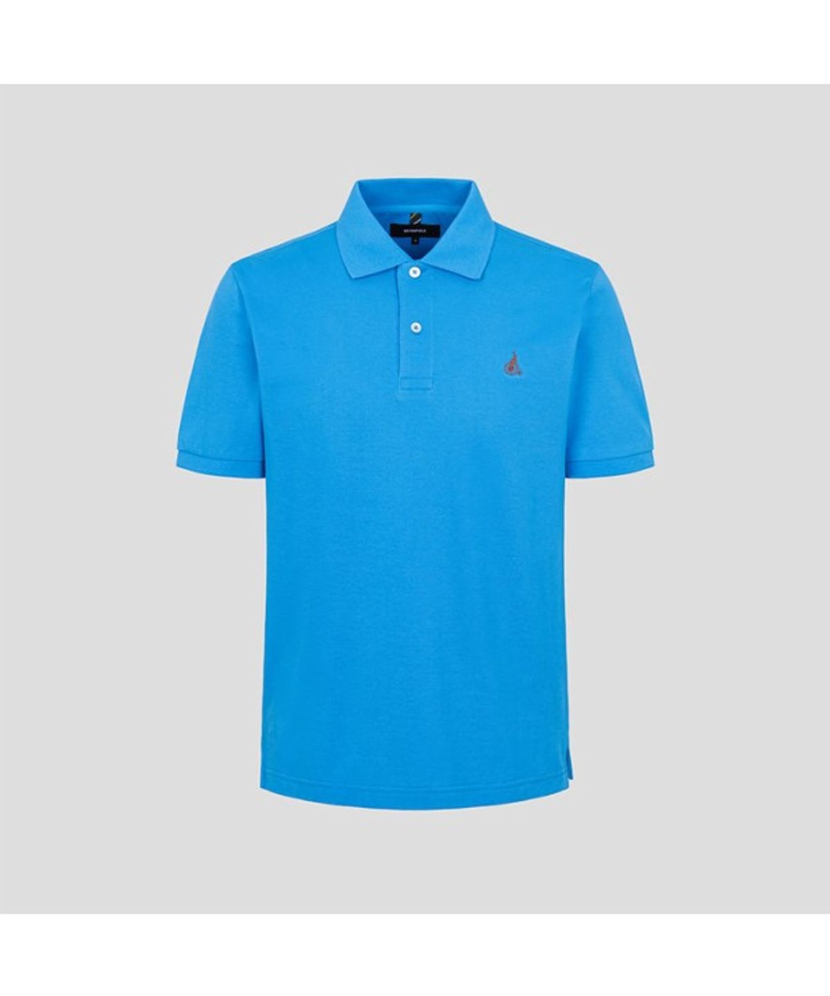 빈폴 멘(BEANPOLE MEN) [Essential] 남녀공용 수피마 코튼 피케 티셔츠  블루 (BC5242E11P)