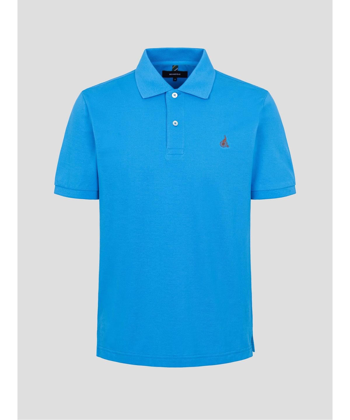 빈폴 멘(BEANPOLE MEN) [Essential] 남녀공용 수피마 코튼 피케 티셔츠  블루 (BC5242E11P)