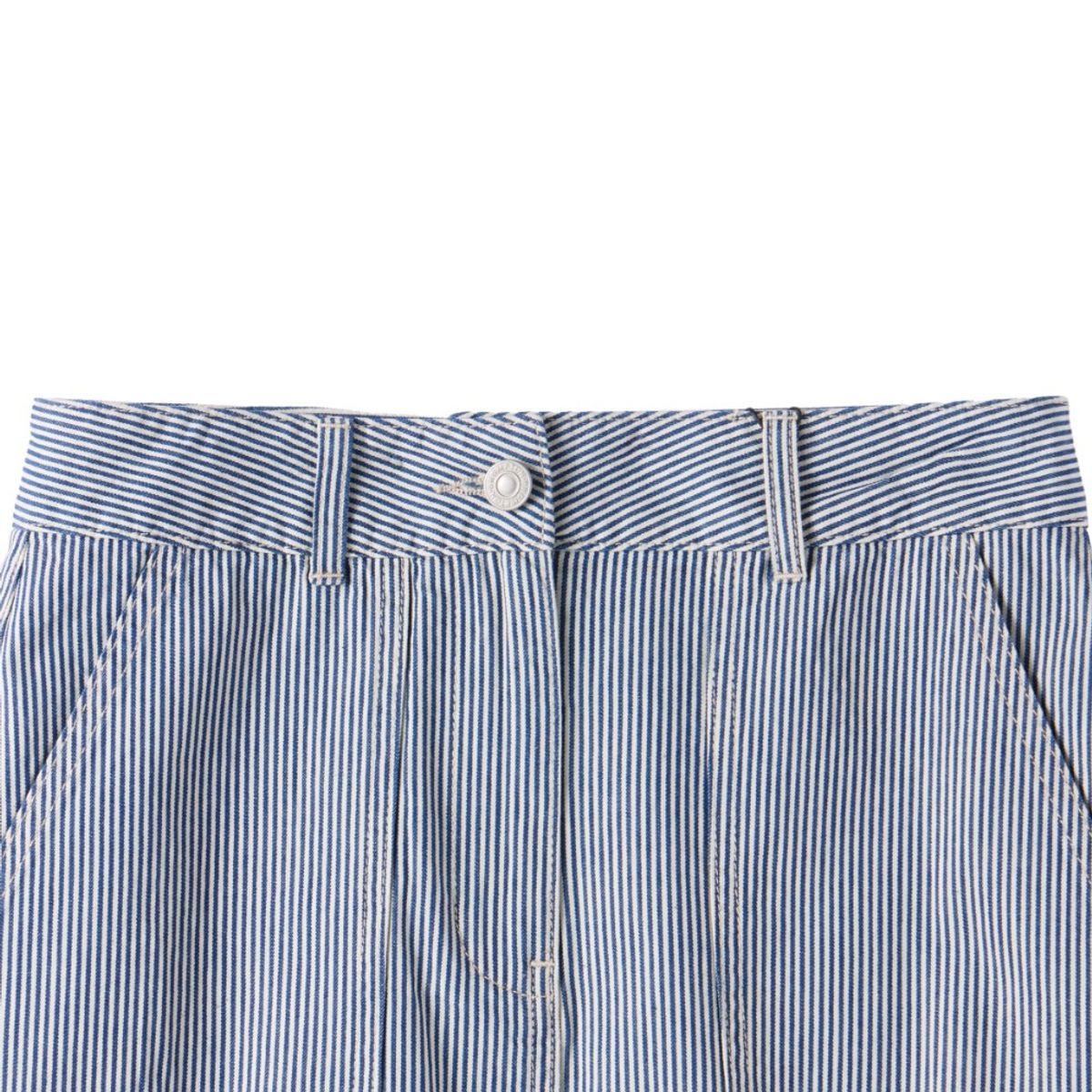 브롬톤 런던(BROMPTON LONDON) W 1975 DENIM SKIRT - BLUE (P251WSK463)