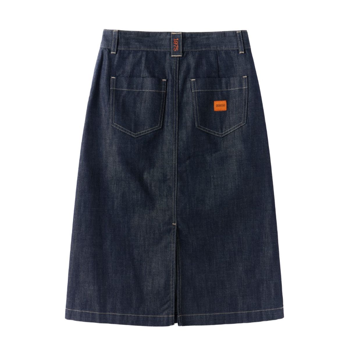 브롬톤 런던(BROMPTON LONDON) W 1975 DENIM SKIRT - INDIGO (P251WSK463)
