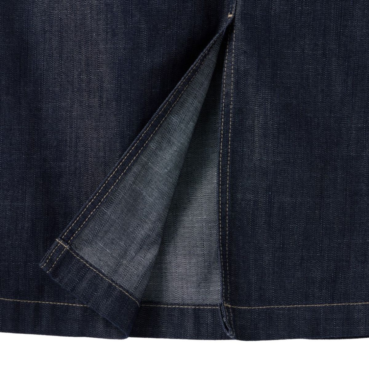 브롬톤 런던(BROMPTON LONDON) W 1975 DENIM SKIRT - INDIGO (P251WSK463)