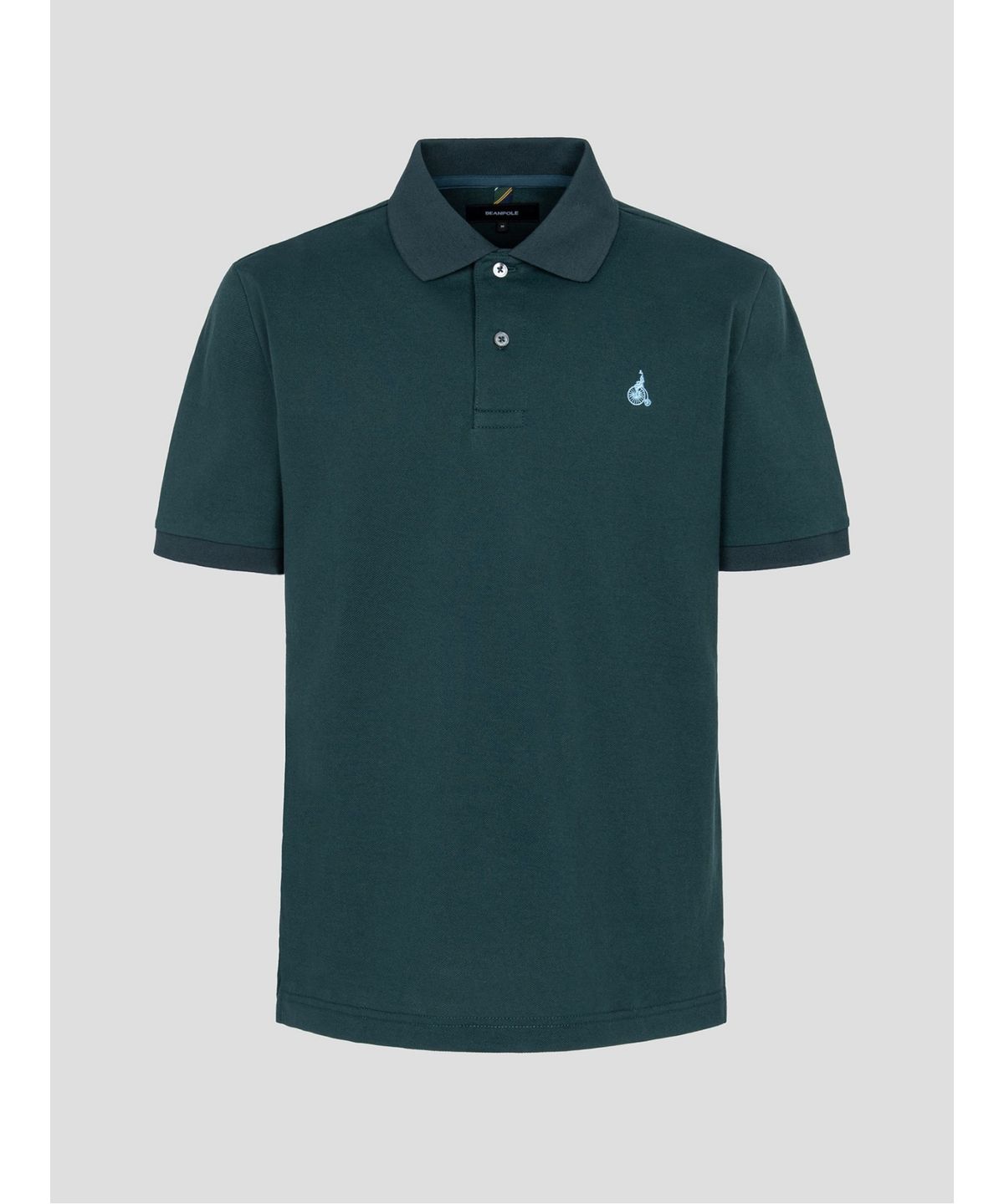 빈폴 멘(BEANPOLE MEN) [Essential] 남녀공용 수피마 코튼 피케 티셔츠  그린 (BC5242E11M)