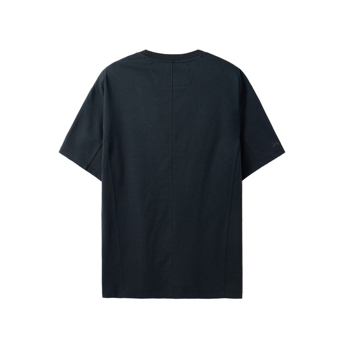 브롬톤 런던(BROMPTON LONDON) SUFIMA ROUND T-SHIRT - BLACK (P252MTS130)