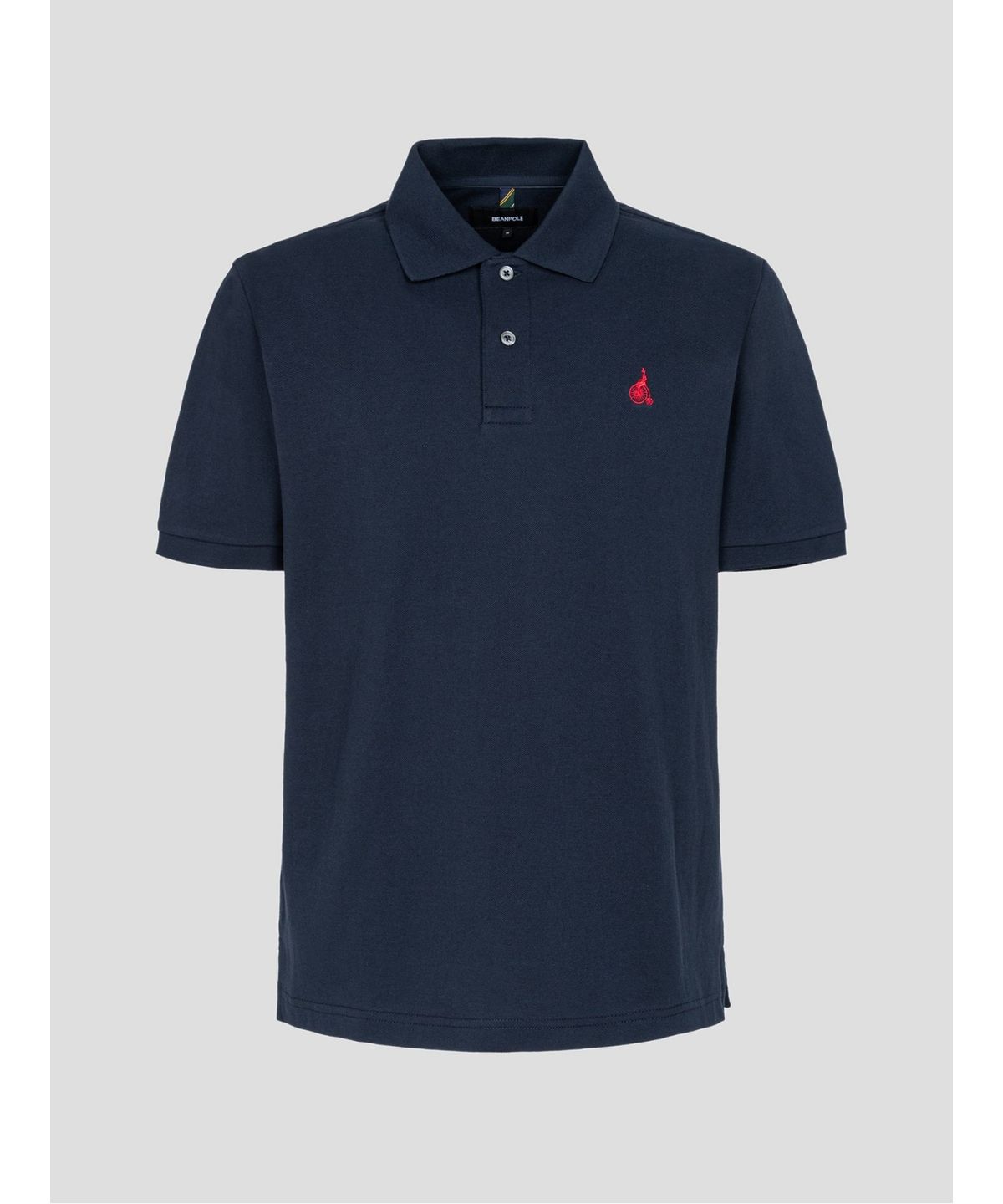 빈폴 멘(BEANPOLE MEN) [Essential] 남녀공용 수피마 코튼 피케 티셔츠  네이비 (BC5242E11R)