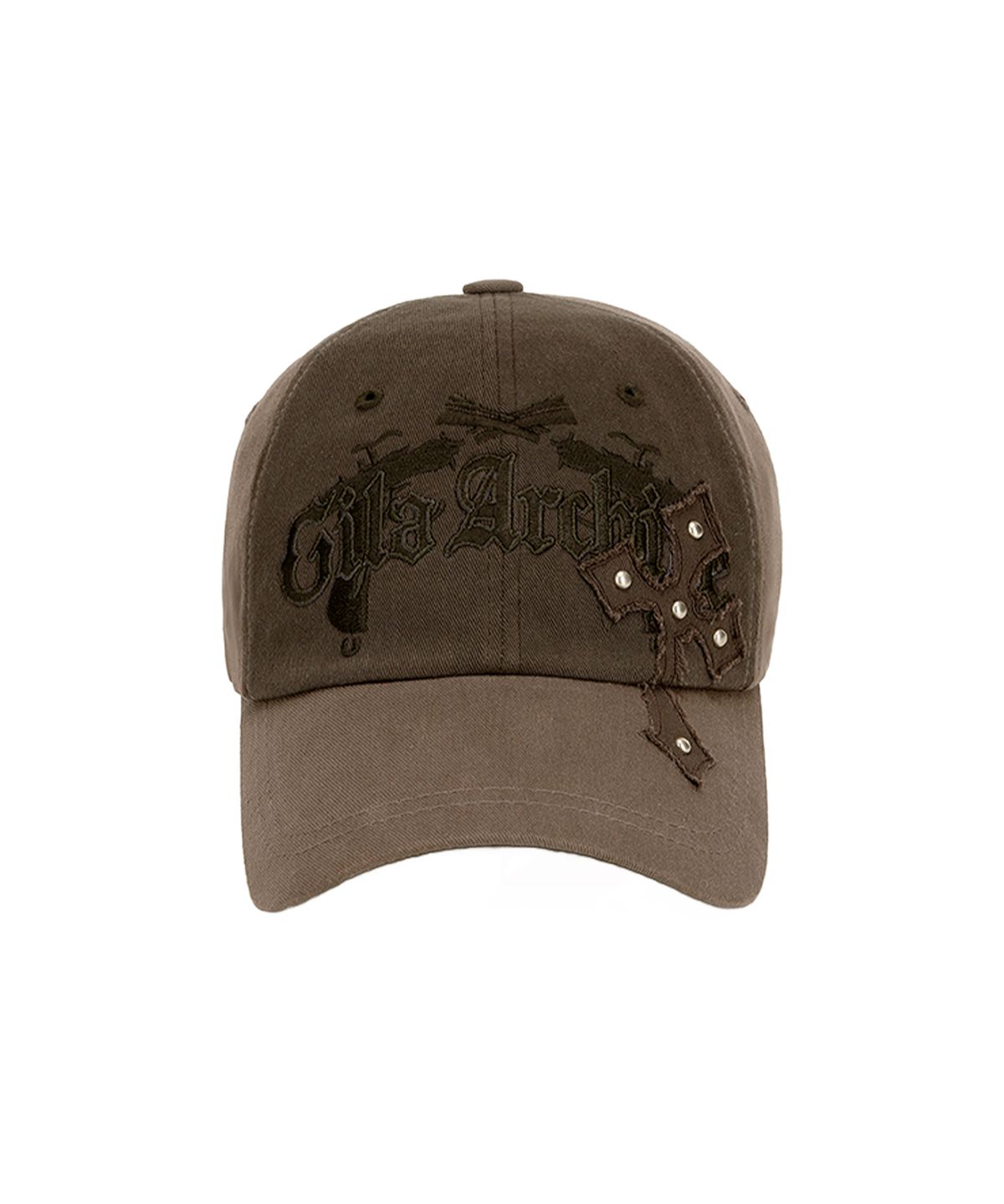 길라아카이브(GILAARCHIVE) CROSS PATCHED PISTOL BALLCAP_BR