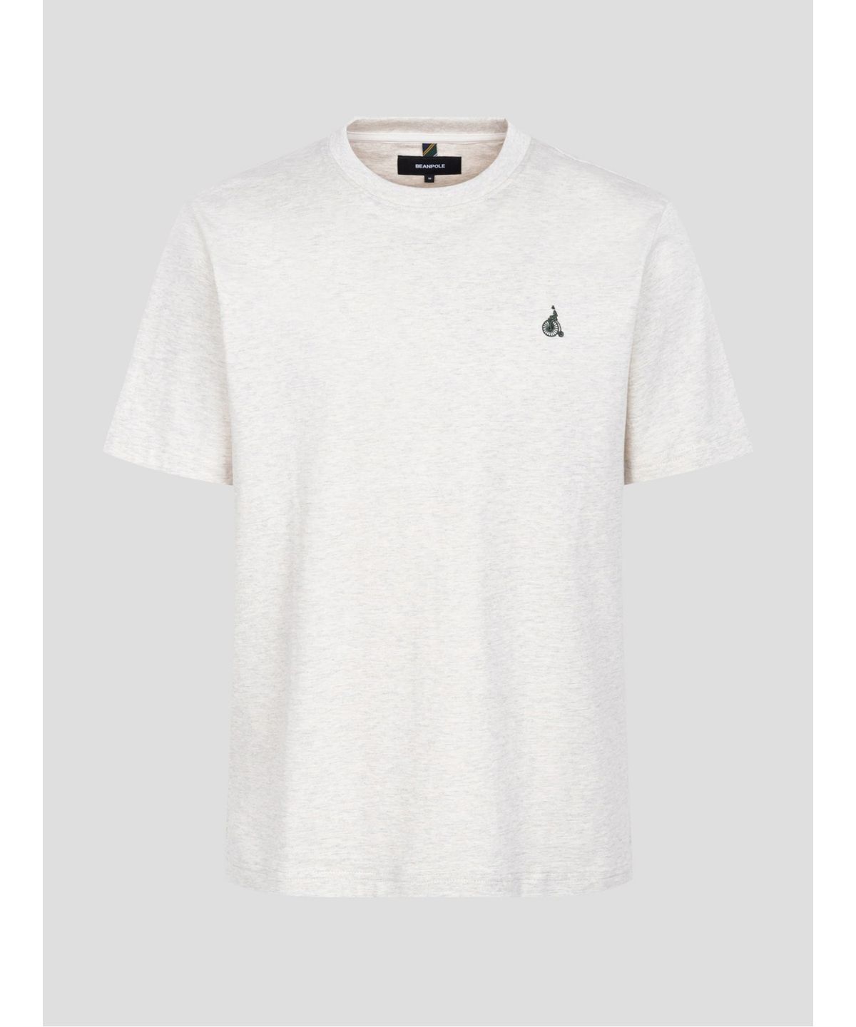 빈폴 멘(BEANPOLE MEN) [Essential] 수피마 코튼 라운드넥 티셔츠  아이보리 (BC5242E120)