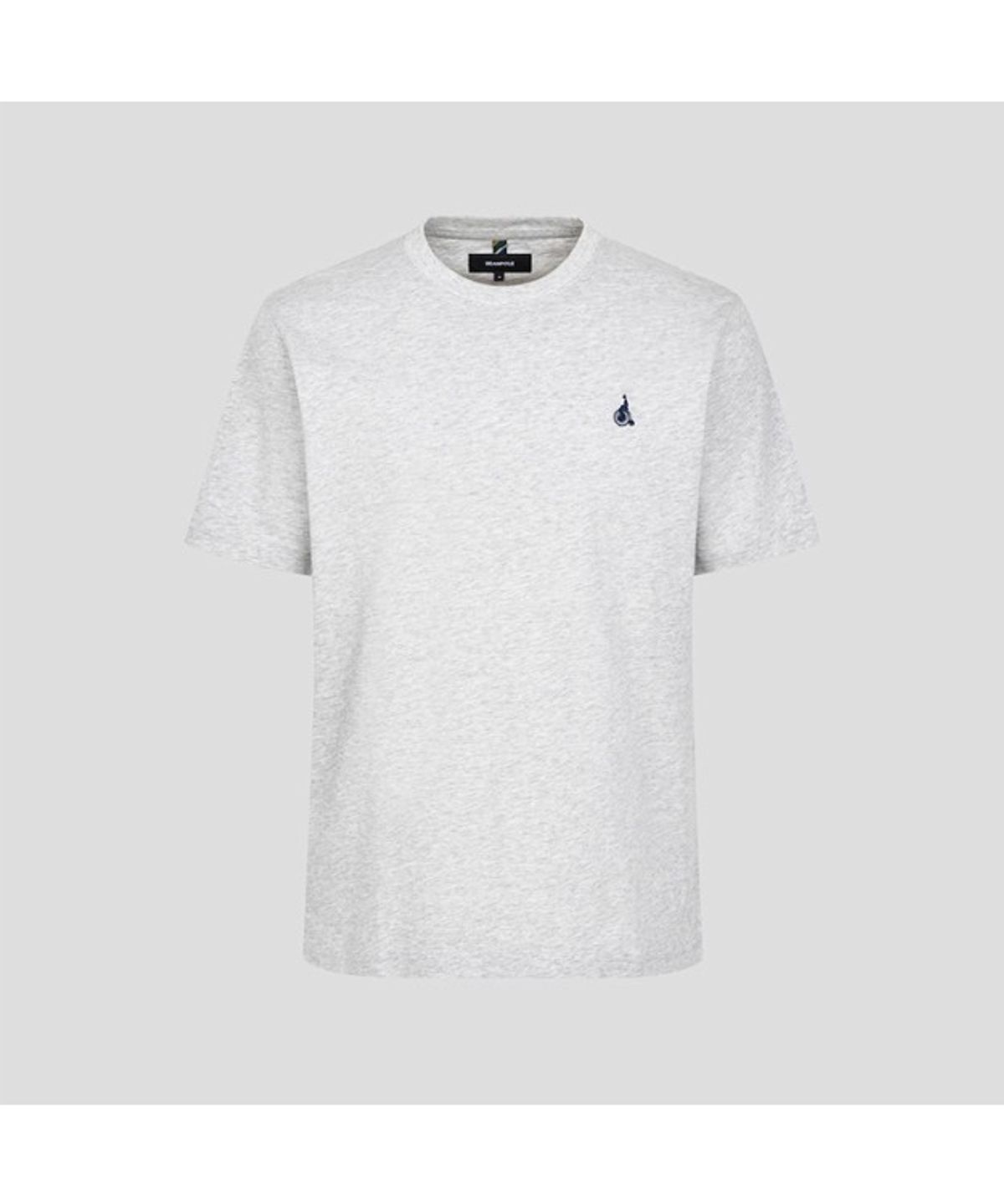 빈폴 멘(BEANPOLE MEN) [Essential] 수피마 코튼 라운드넥 티셔츠  라이트 그레이 (BC5242E122)