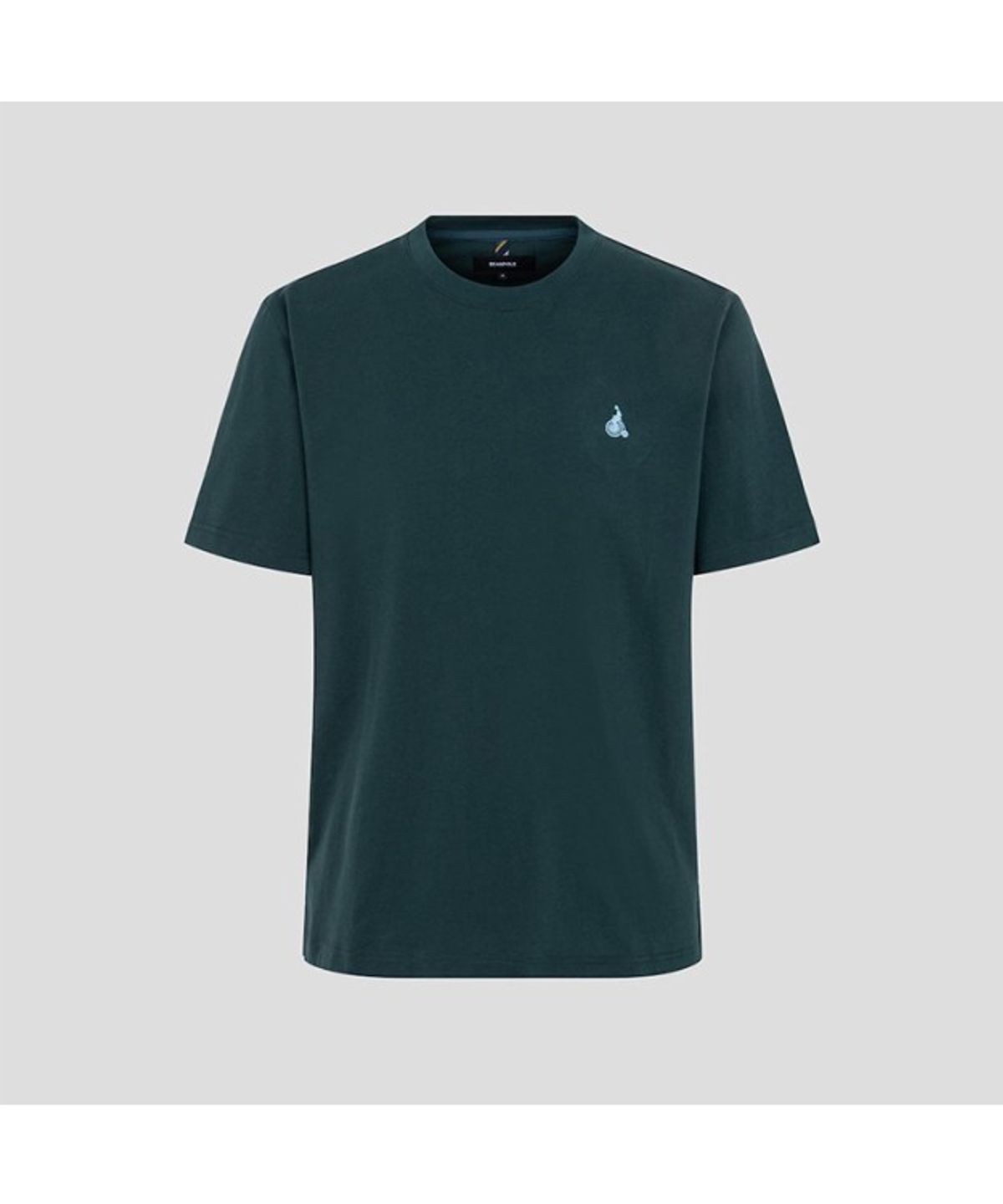 빈폴 멘(BEANPOLE MEN) [Essential] 수피마 코튼 라운드넥 티셔츠  그린 (BC5242E12M)