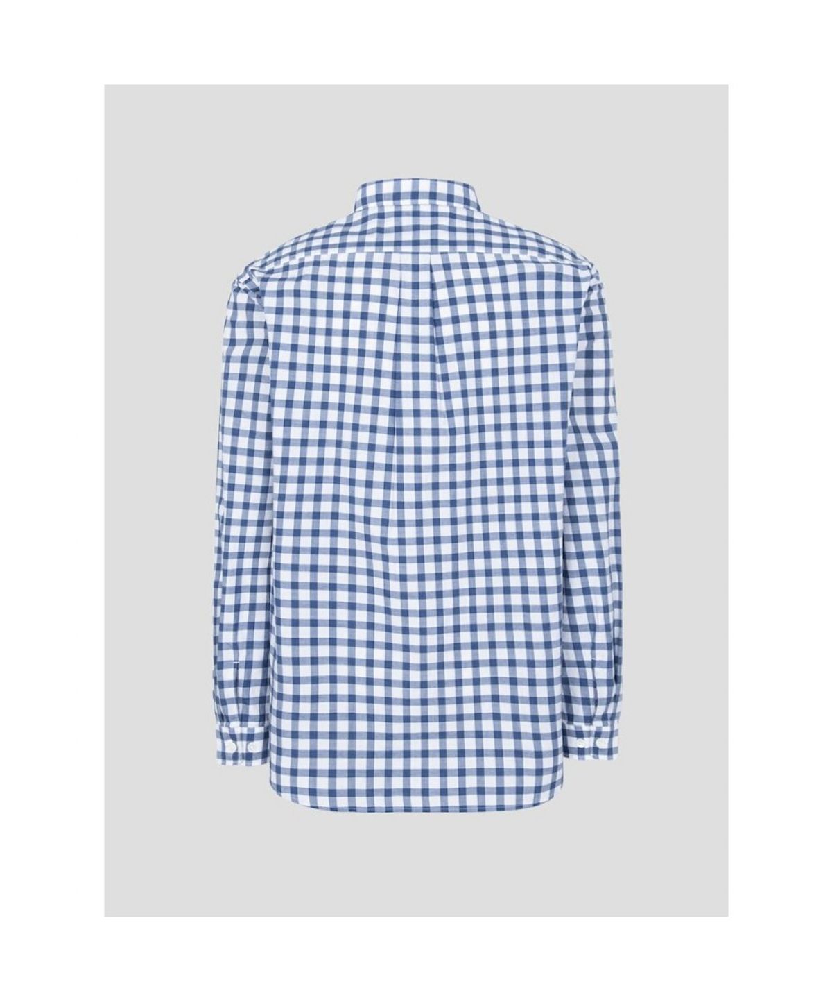 빈폴 멘(BEANPOLE MEN) 멜란지 체크 셔츠  네이비 (BC5164C31R)