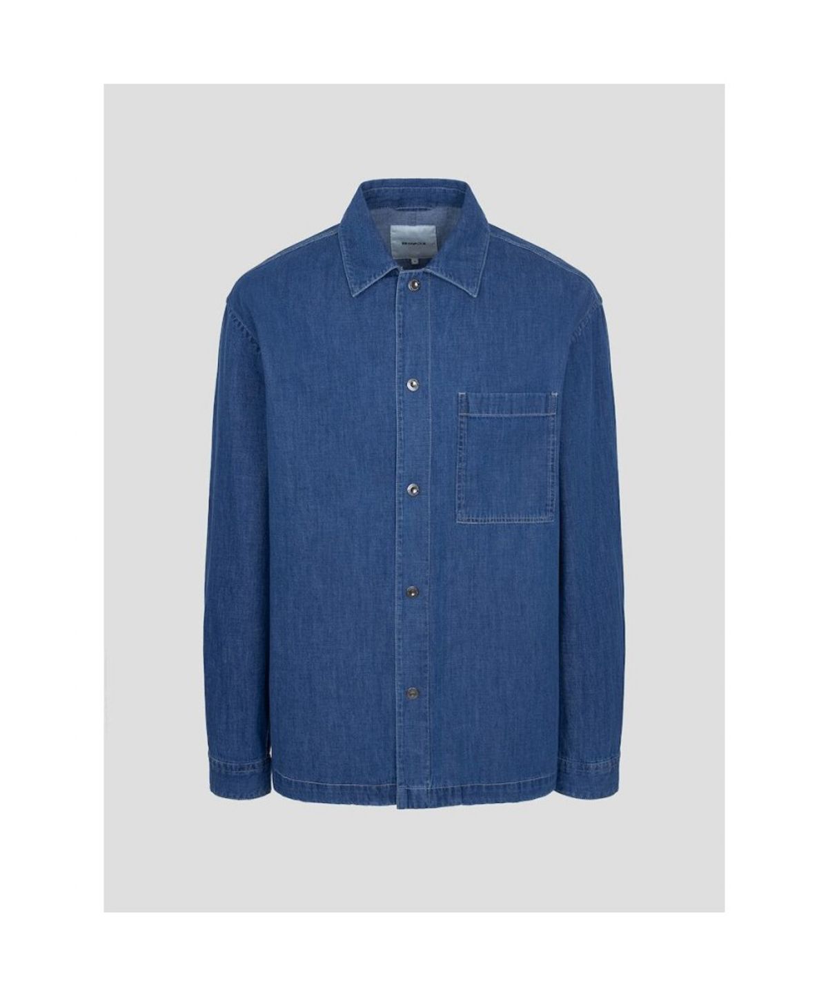 빈폴 멘(BEANPOLE MEN) 아우터형 데님 셔츠  블루 (BC5164C81P)
