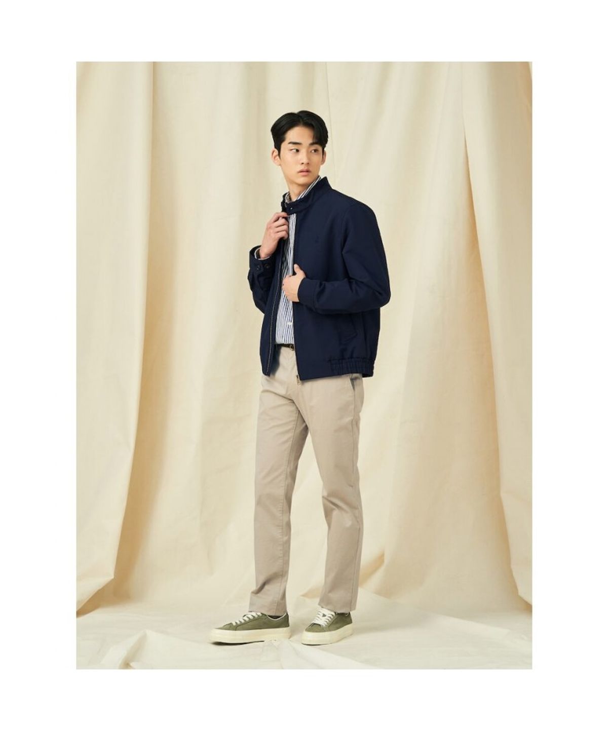 빈폴 멘(BEANPOLE MEN) 봄 치노 슬림 팬츠  베이지