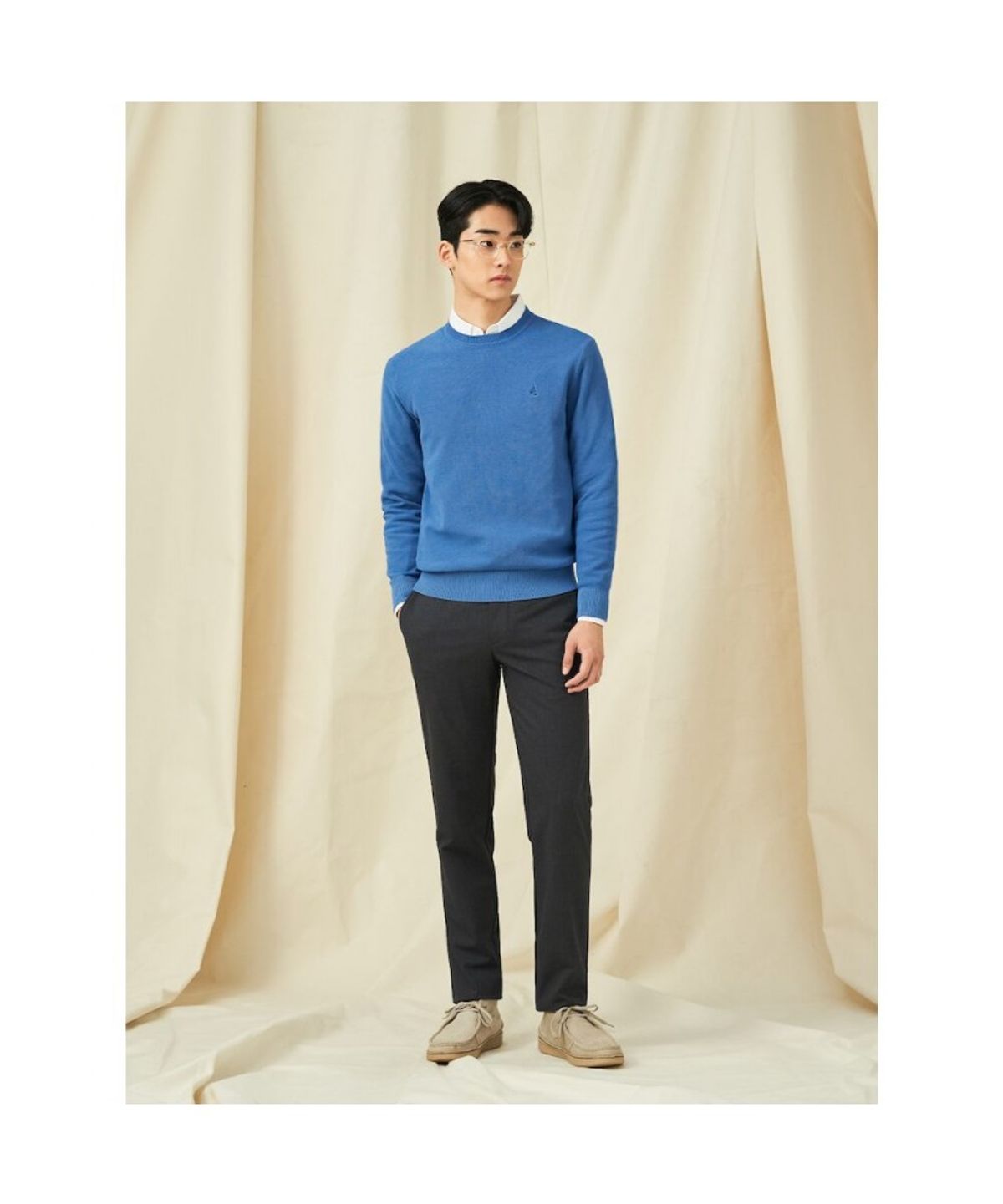 빈폴 멘(BEANPOLE MEN) 봄 슬림 슬랙스  애쉬 (BC5121C174)