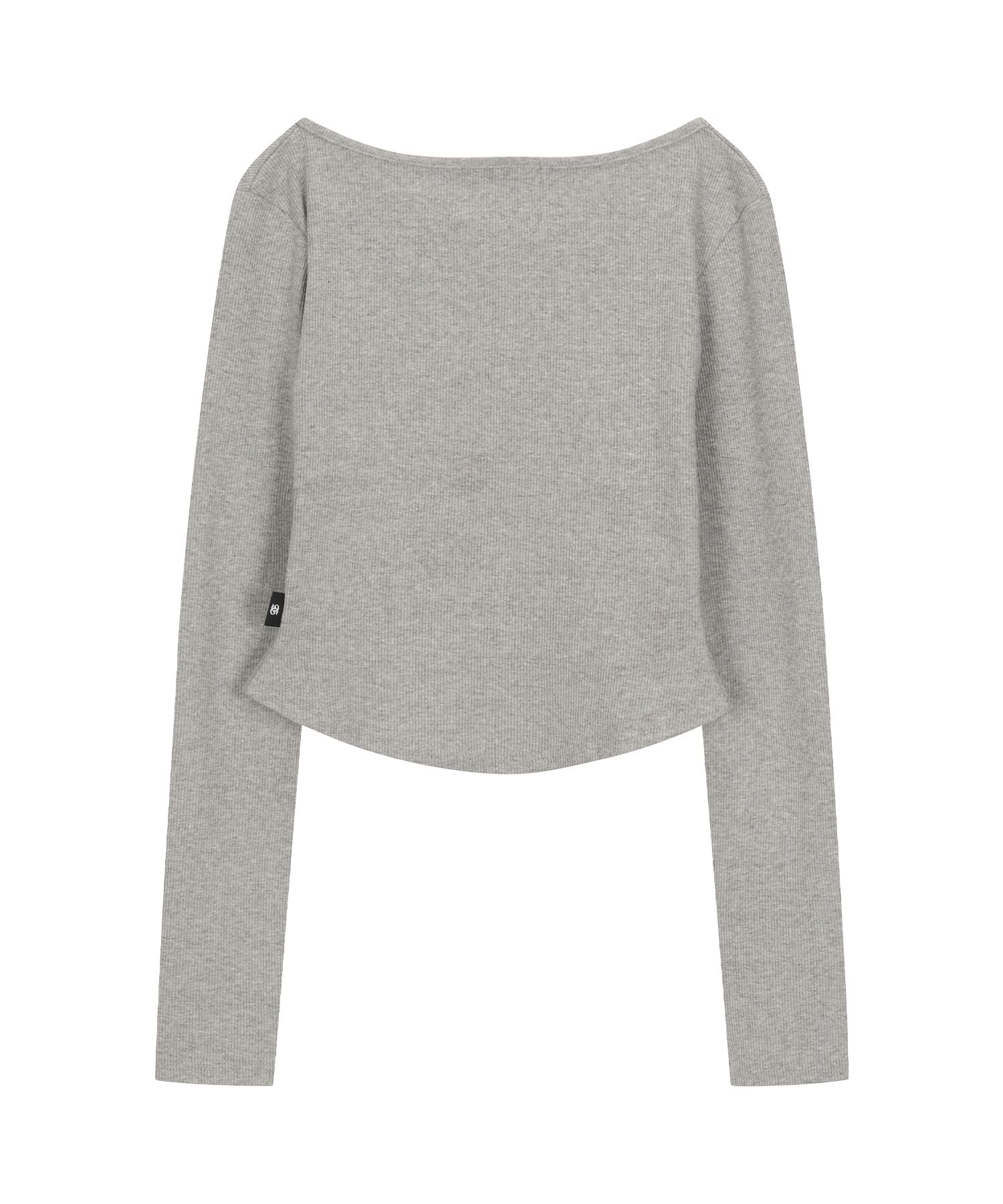 MUSINSA | GILAARCHIVE STAR WING SQUARE NECK LONG SLEEVE_GY