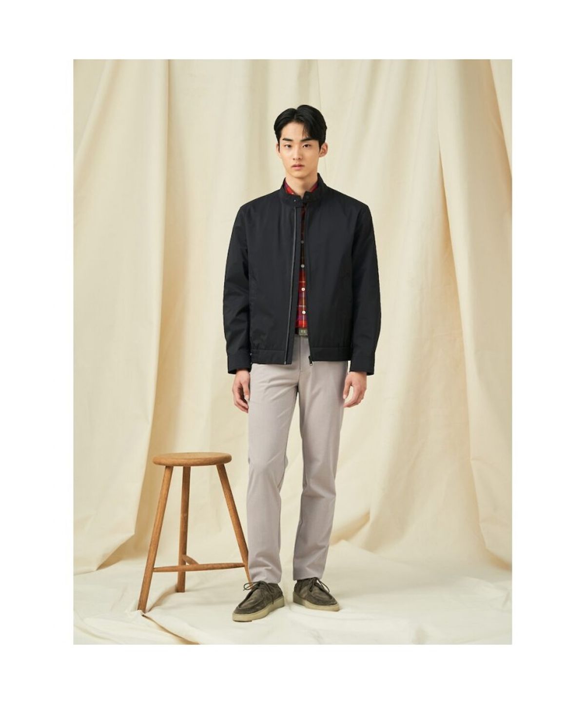 빈폴 멘(BEANPOLE MEN) 봄 슬림 슬랙스  베이지 (BC5121C17A)