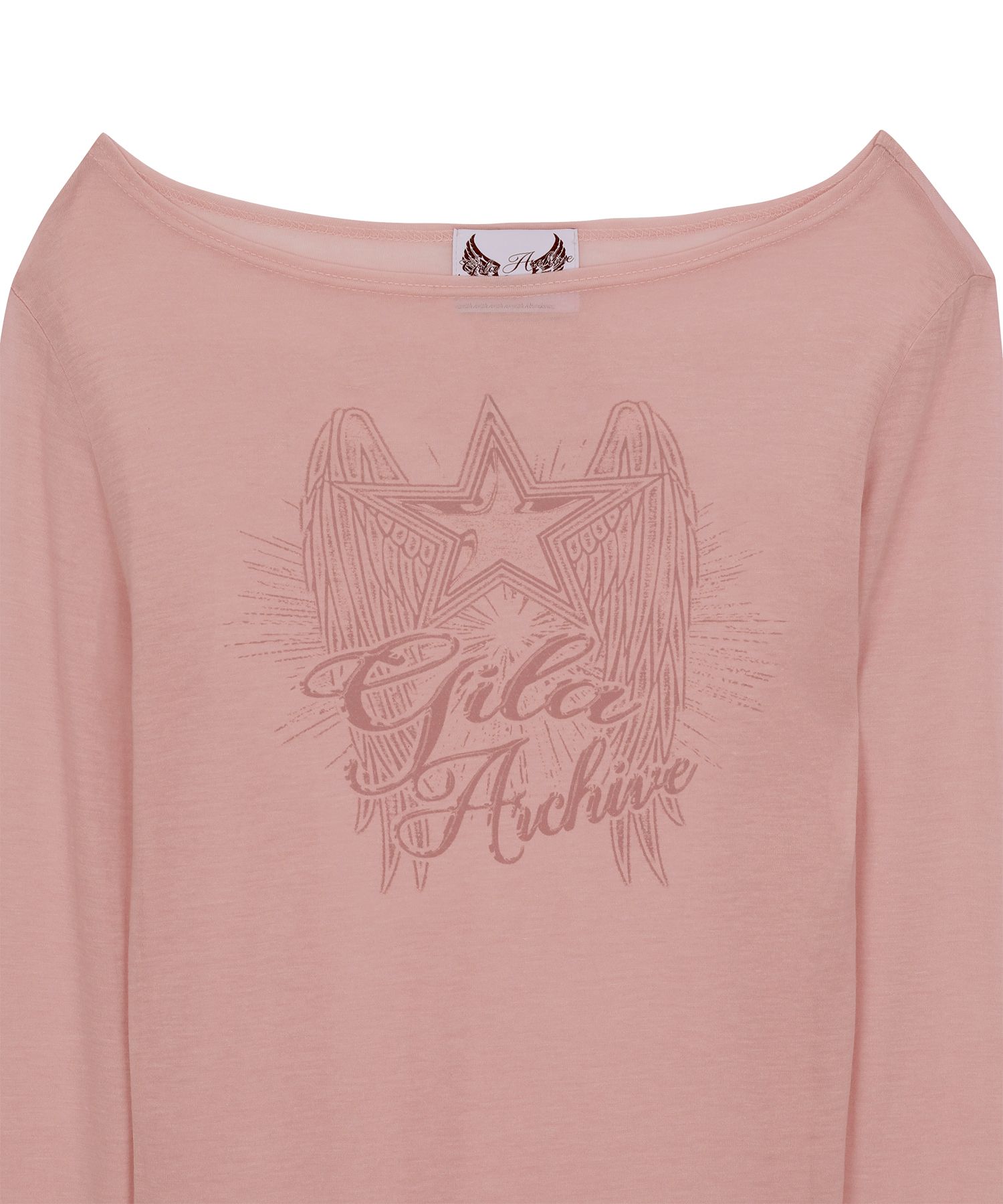 GILAARCHIVE ■ STAR WING SHEER LONG SLEEVE MUSINSA | GILAARCHIVE STAR WING SHEER LONG SLEEVE_PK