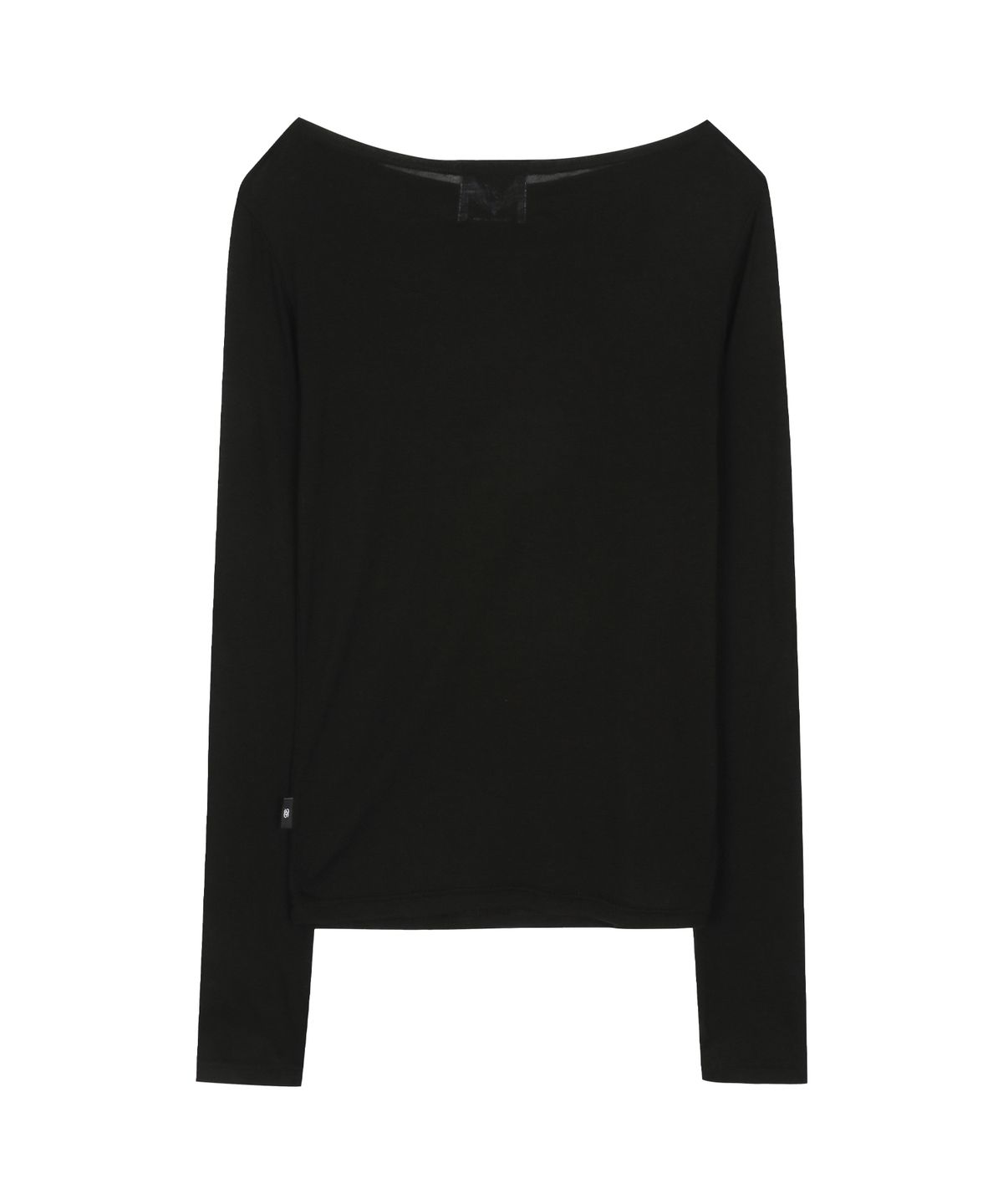 길라아카이브(GILAARCHIVE) LETTERING SHEER LONG SLEEVE_BK