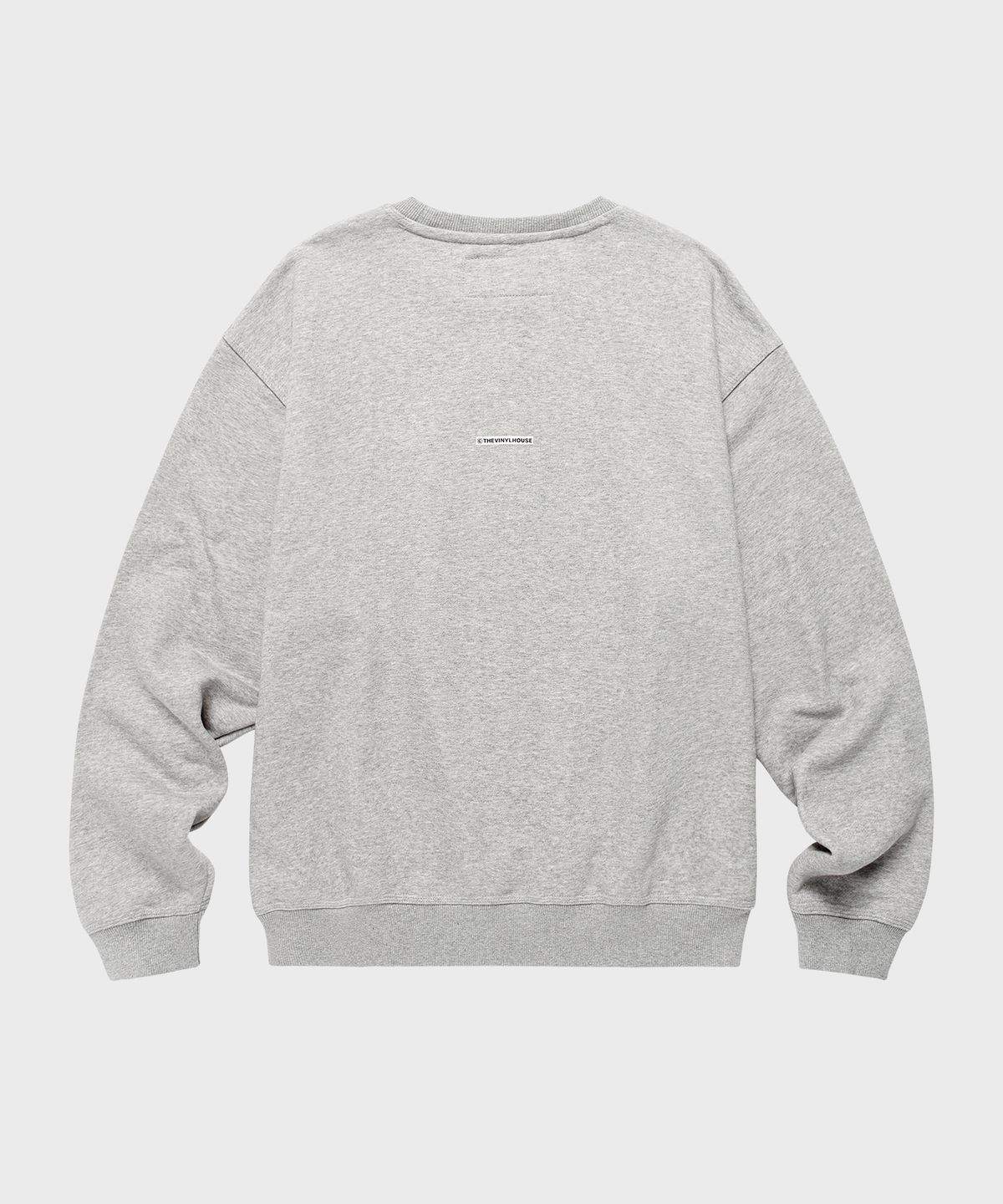 더바이닐하우스(THEVINYLHOUSE) BURNING PAPER SWEATSHIRT GREY