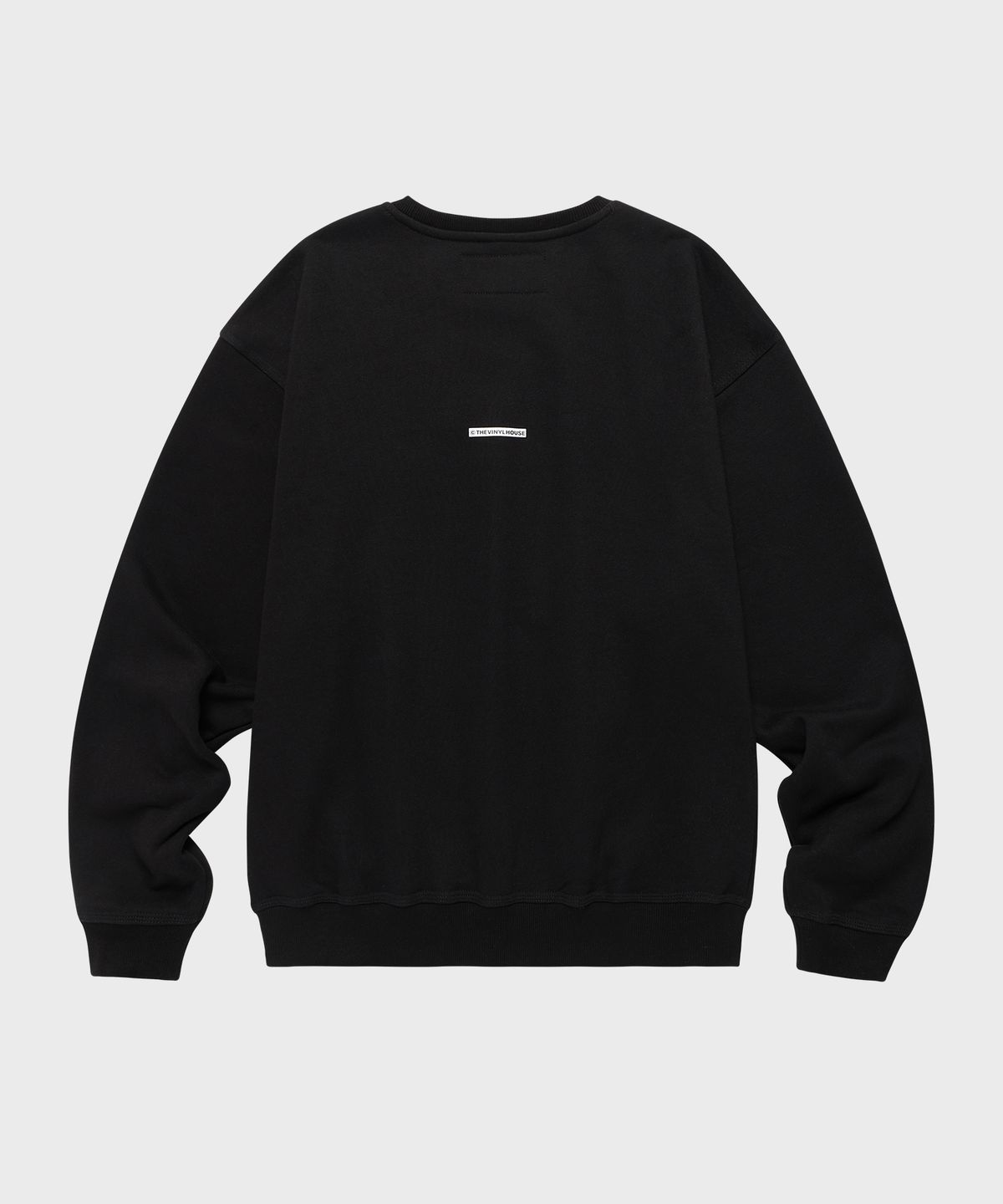 더바이닐하우스(THEVINYLHOUSE) BURNING PAPER SWEATSHIRT BLACK
