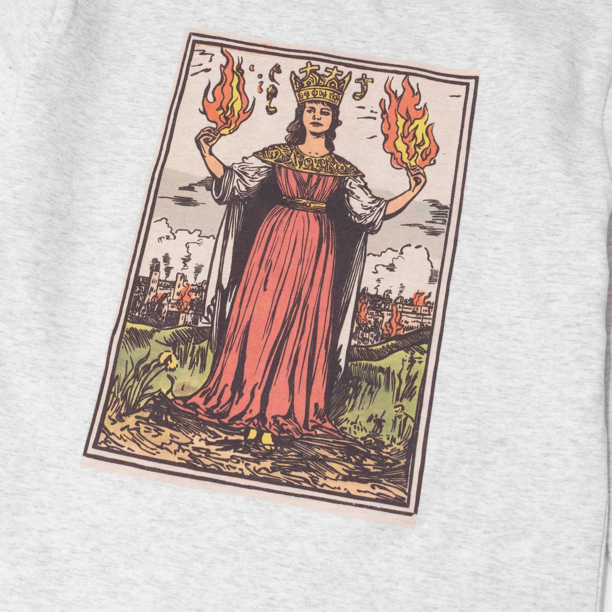 엑스트라오디너리(EXTRAORDINARY) QUEEN TAROT LONG SLEEVE L.M/GREY