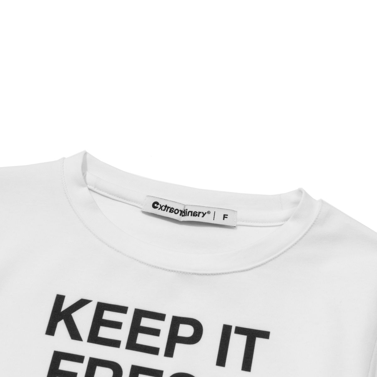 엑스트라오디너리(EXTRAORDINARY) KEEP IT FRESH LONG SLEEVE OFF WHITE