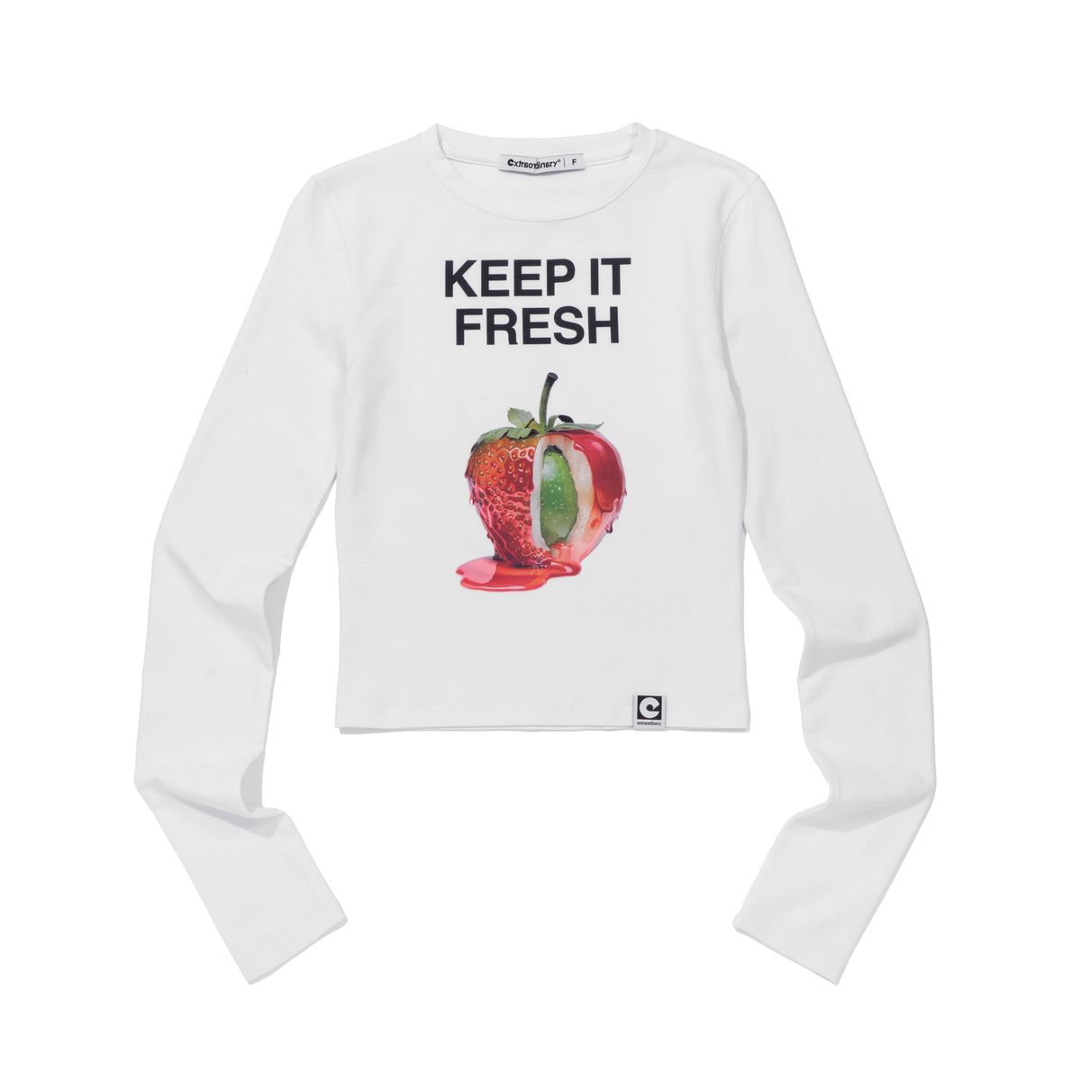 엑스트라오디너리(EXTRAORDINARY) KEEP IT FRESH LONG SLEEVE OFF WHITE