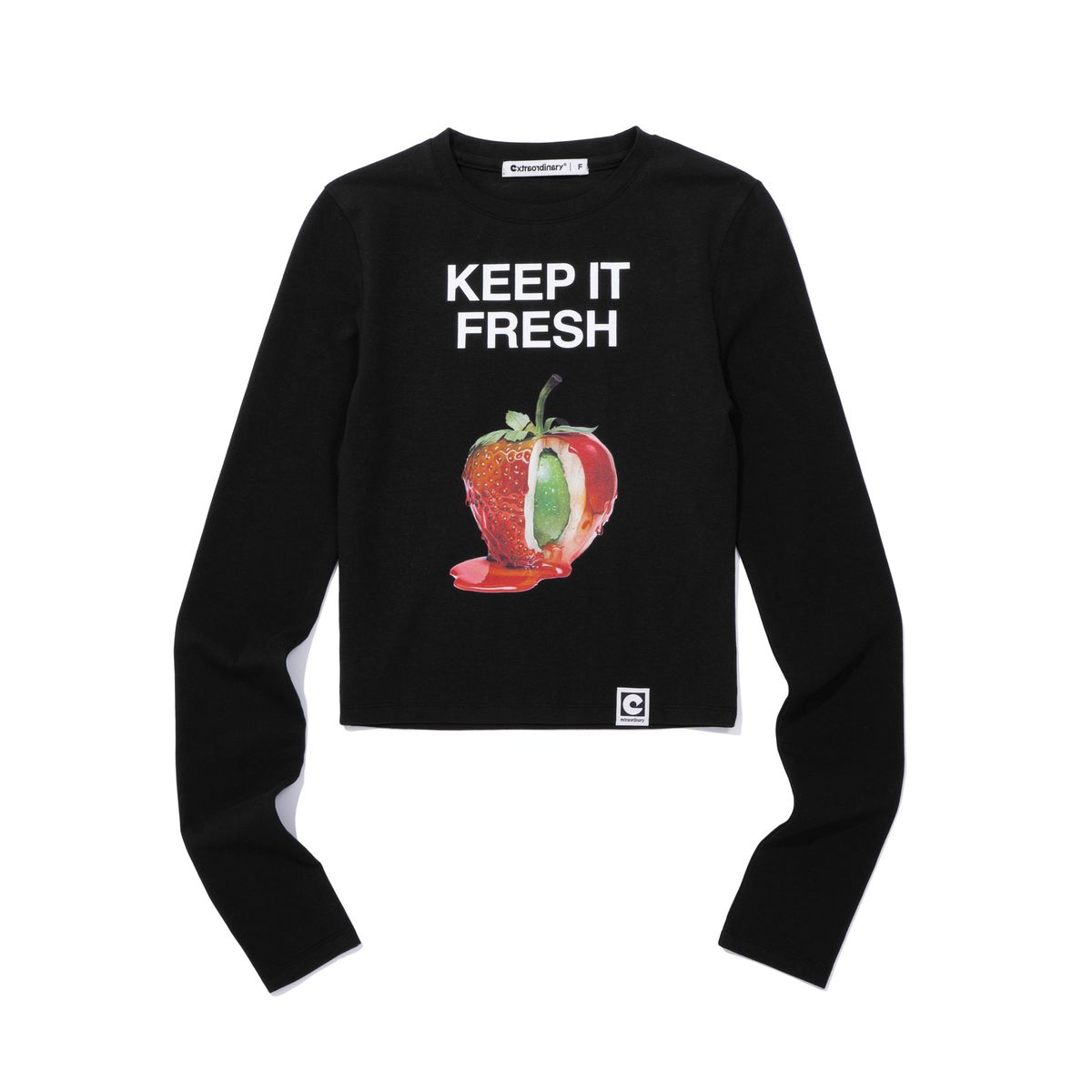 엑스트라오디너리(EXTRAORDINARY) KEEP IT FRESH LONG SLEEVE BLACK
