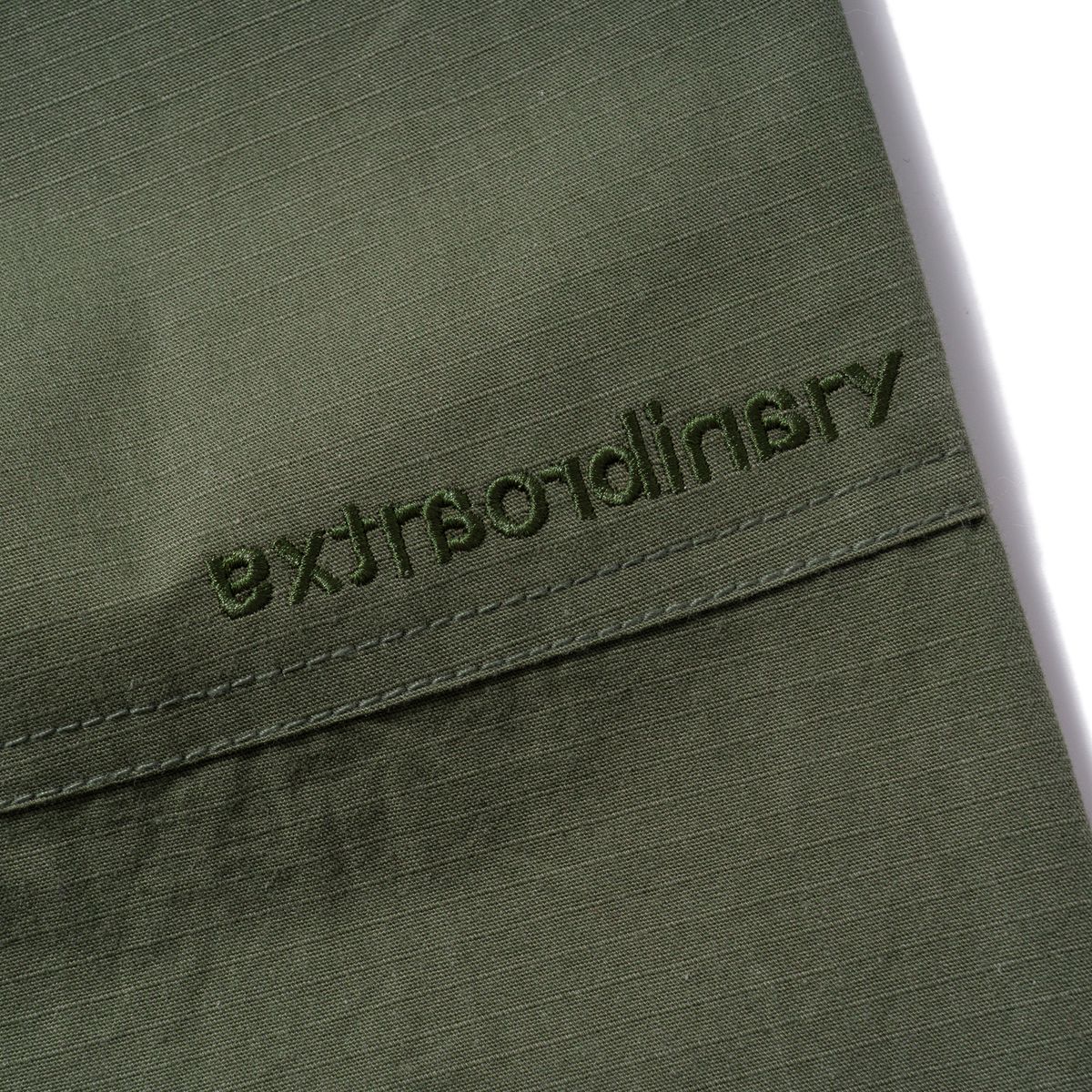 엑스트라오디너리(EXTRAORDINARY) RIPSTOP FATIGUE BENDING PANTS KHAKI