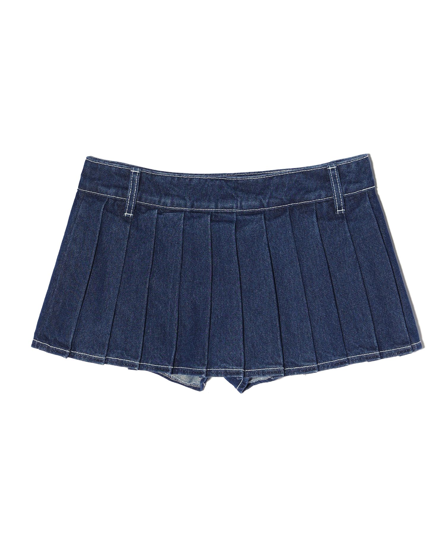 ★YOUHEE★DENIM LOW-RISE PLEATS SKIRT MUSINSA | YOUHEE DENIM LOW-RISE PLEATS SKIRT LIGHT BLUE