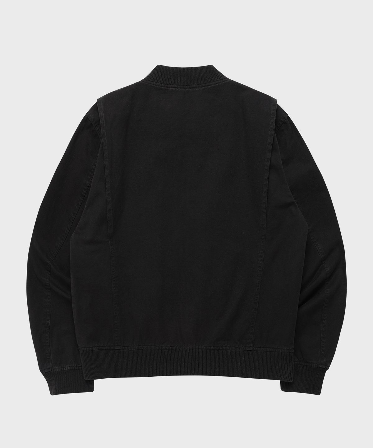 더바이닐하우스(THEVINYLHOUSE) DYED TANKER JACKET BLACK
