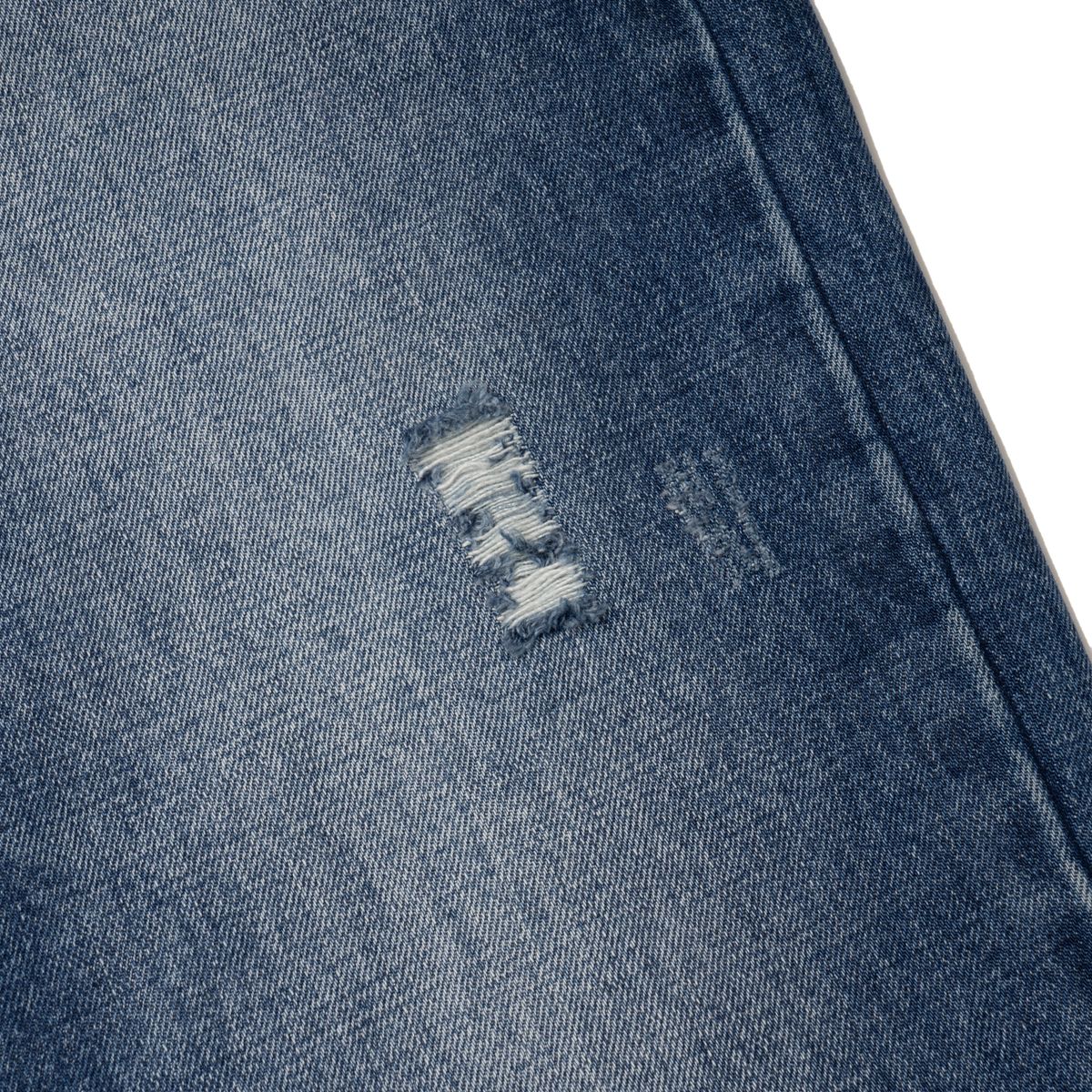 엑스트라오디너리(EXTRAORDINARY) DAMAGE DENIM PANTS D/BLUE