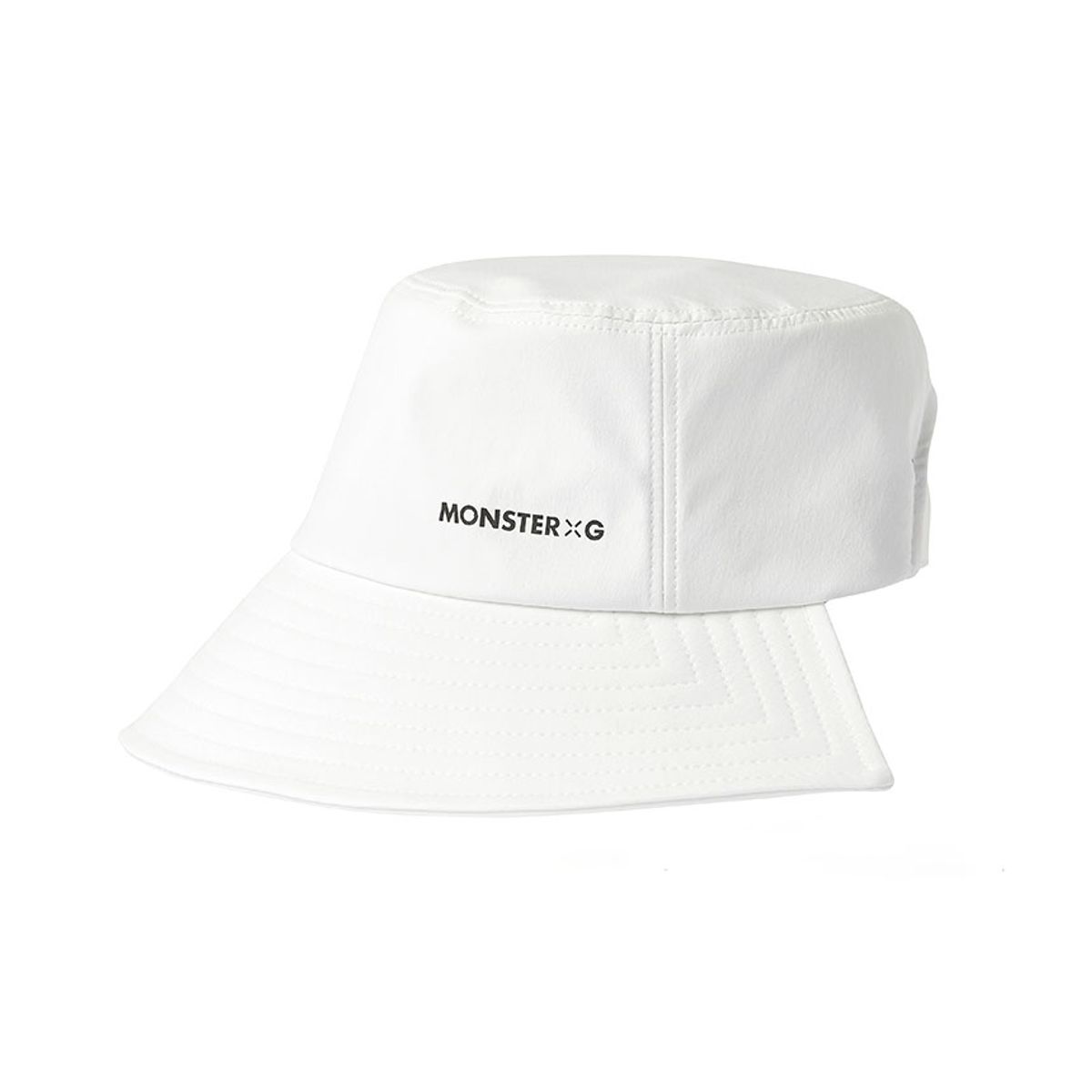 몬스터지(MONSTER G) 하프버킷햇 화이트 MC24HBW-191