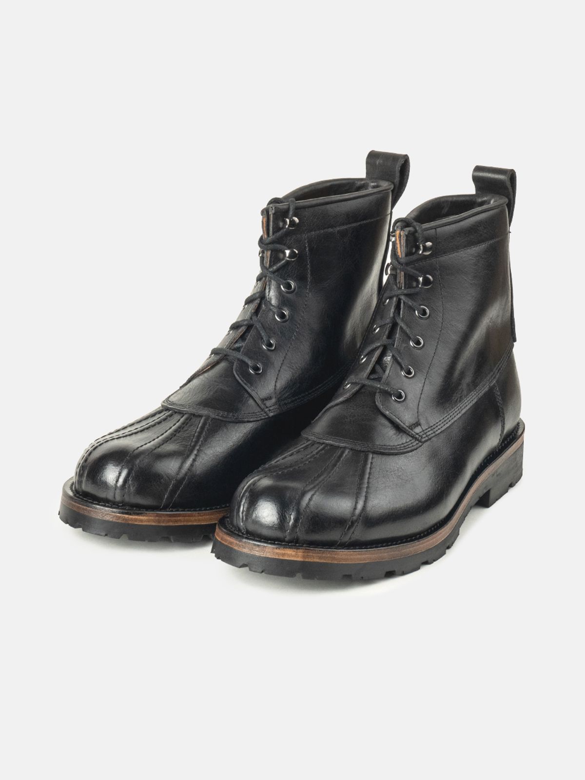 컬러콜라(COLOR COLLA) 70024BK DUCK BOOTS