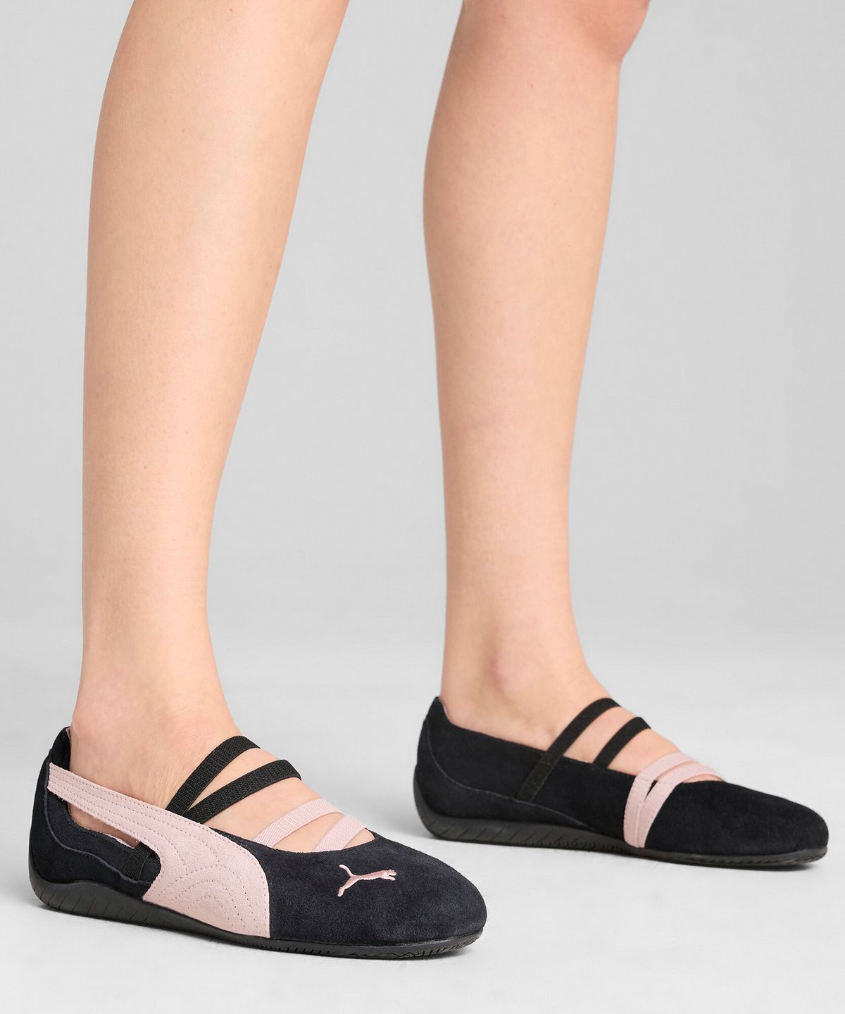 푸마(PUMA) 스피드캣 발렛 스웨이드 - 블랙:핑크 / 401287-02