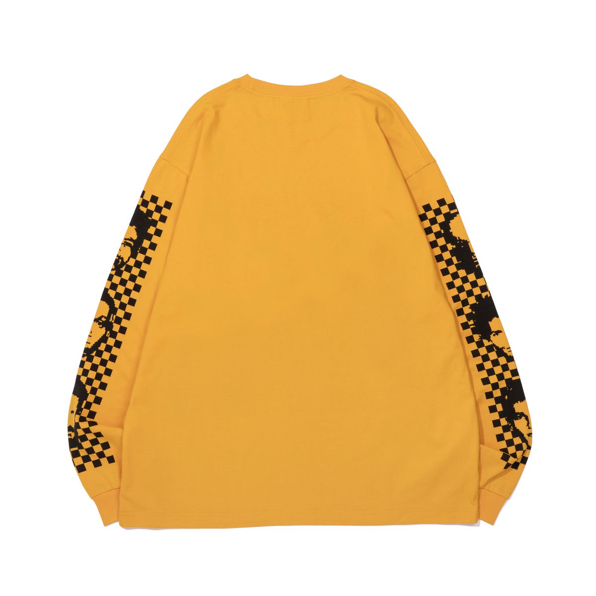 엑스트라오디너리(EXTRAORDINARY) HUMAN BITMAP LONG SLEEVE ORANGE