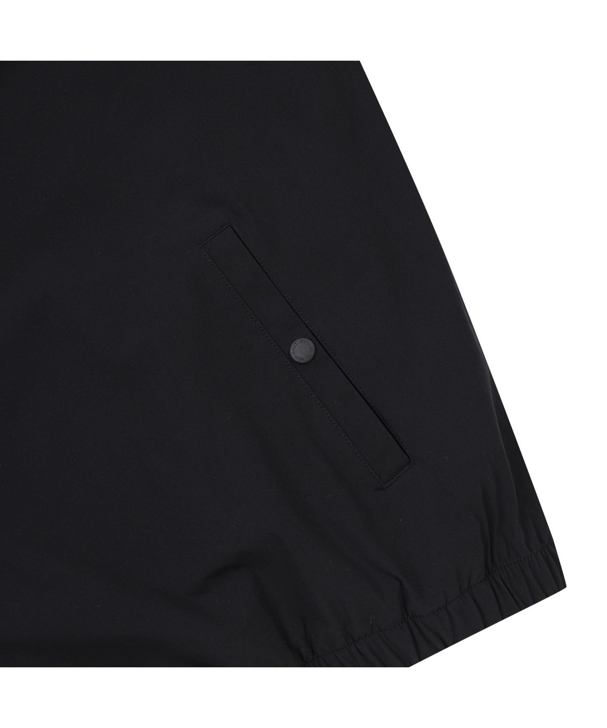 골든베어(GOLDEN BEAR) 1/2 Sleeves V Neck Woven Pullover_G4TAM25211BKX
