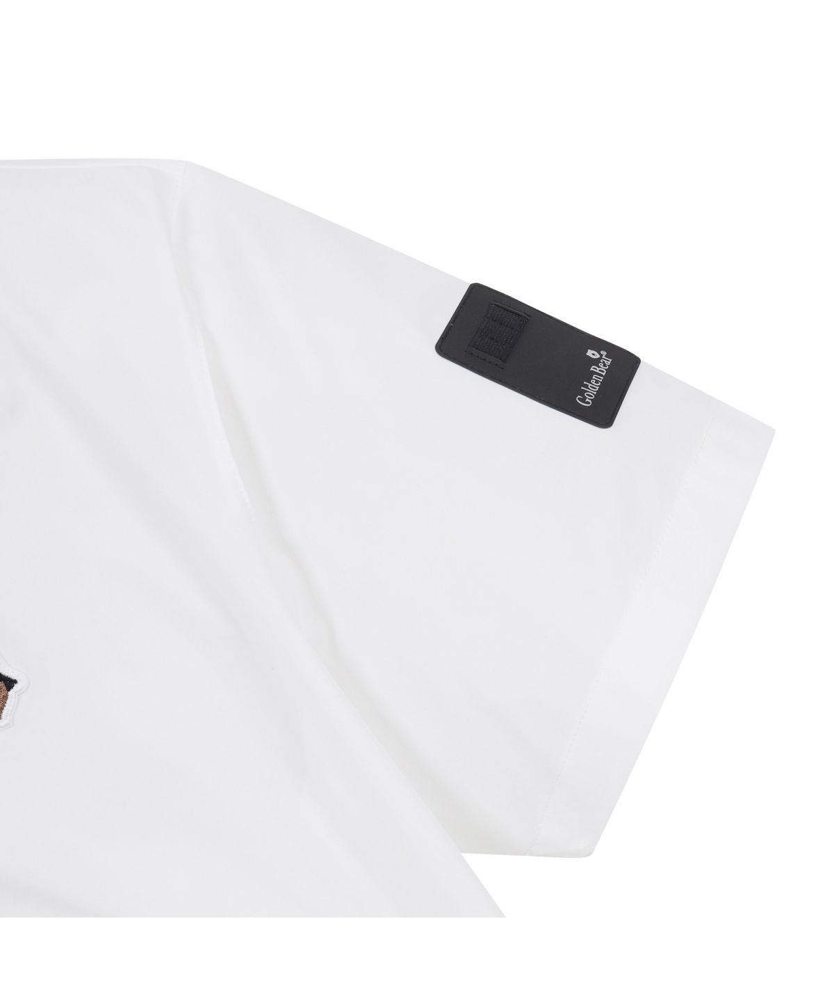 골든베어(GOLDEN BEAR) 1/2 Sleeves V Neck Woven Pullover_G4TAM25211WHX