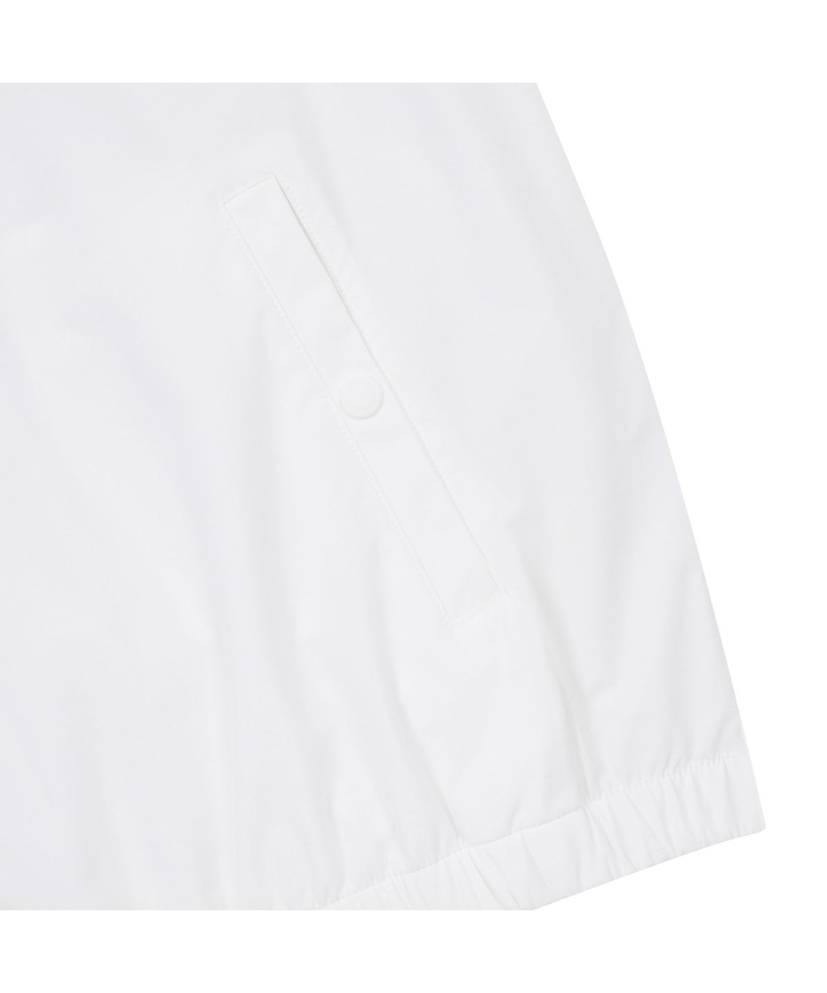 골든베어(GOLDEN BEAR) 1/2 Sleeves V Neck Woven Pullover_G4TAM25211WHX