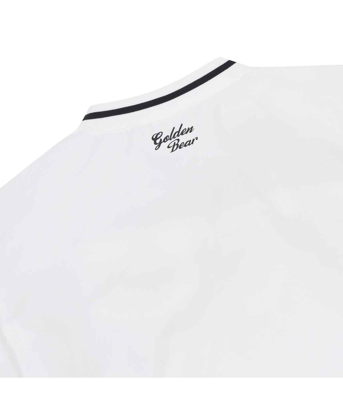 골든베어(GOLDEN BEAR) 1/2 Sleeves V Neck Woven Pullover_G4TAM25211WHX