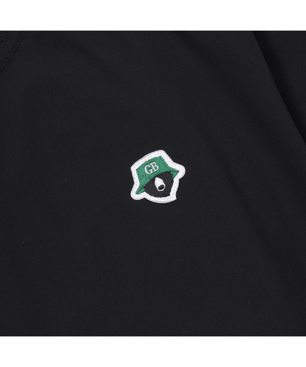 골든베어(GOLDEN BEAR) (WOMEN) Woven Round Sweatshirt_G5TAM25211BKX