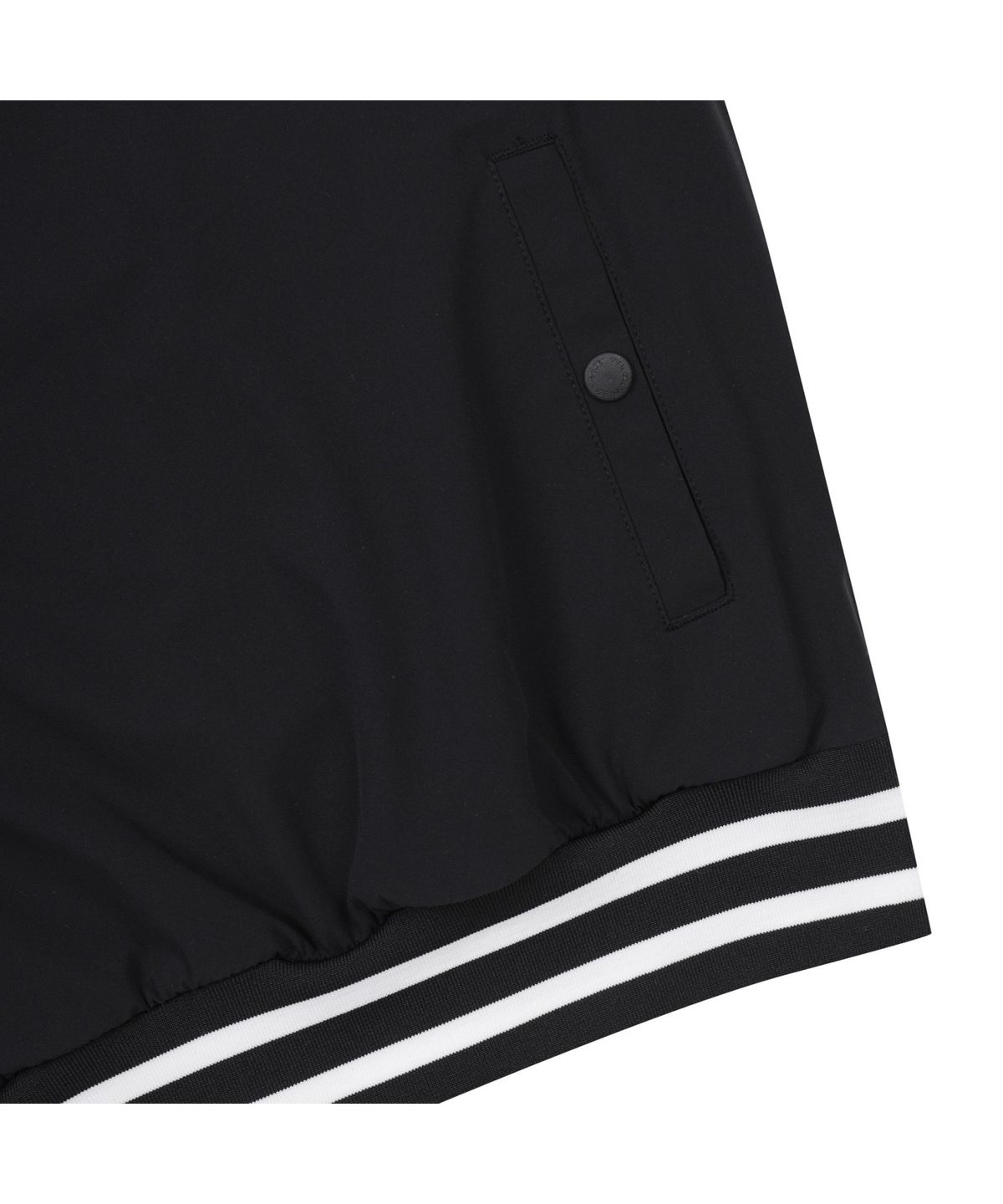 골든베어(GOLDEN BEAR) (WOMEN) Woven Round Sweatshirt_G5TAM25211BKX