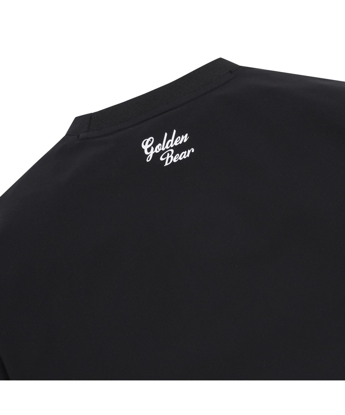 골든베어(GOLDEN BEAR) (WOMEN) Woven Round Sweatshirt_G5TAM25211BKX