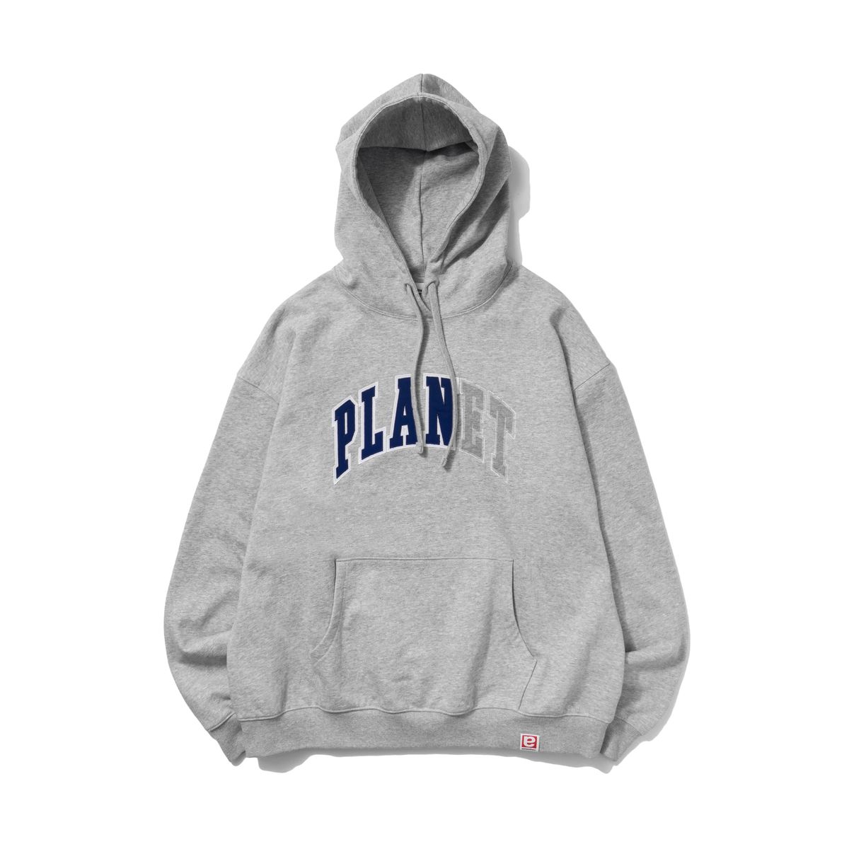 엑스트라오디너리(EXTRAORDINARY) PLANET APPLIQUE HOODIE L/GREY