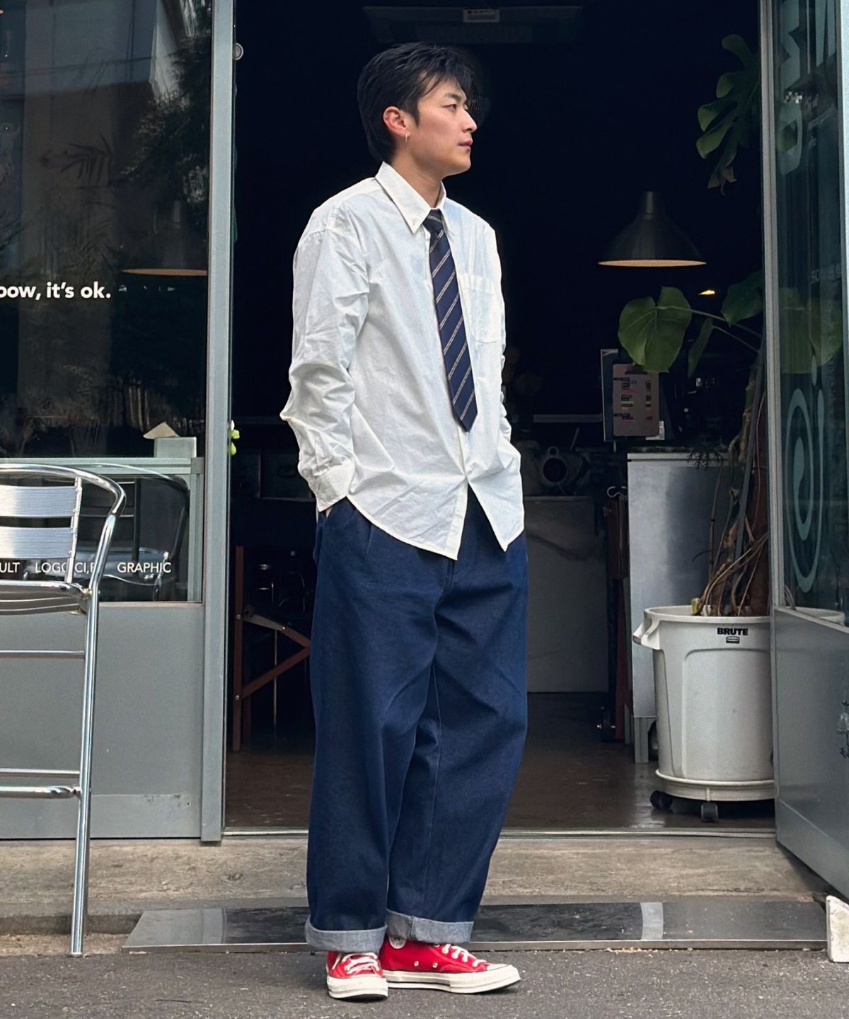 노티카(NAUTICA) 오버핏 셔츠