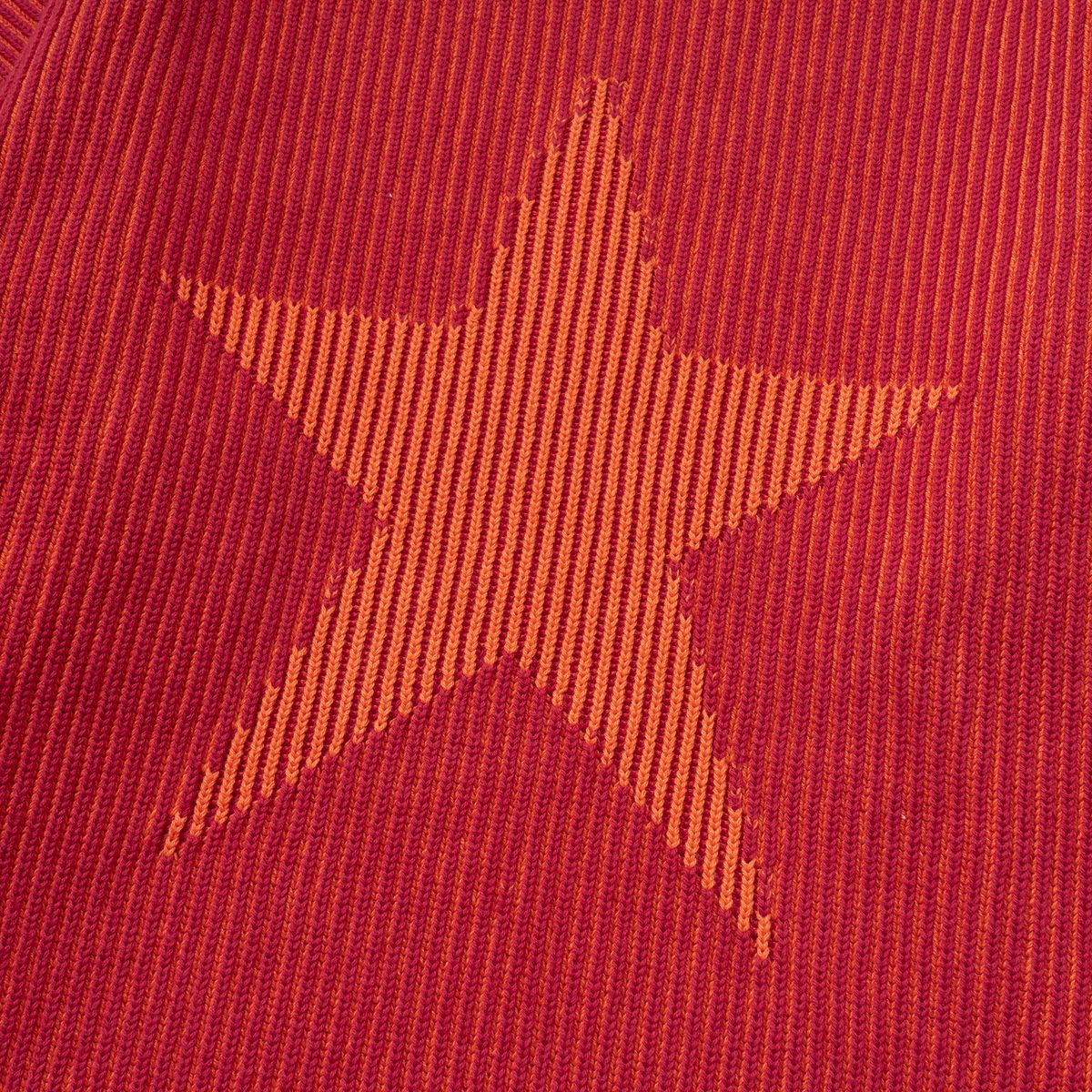 엑스트라오디너리(EXTRAORDINARY) STAR JACQUARD SWEATER RED