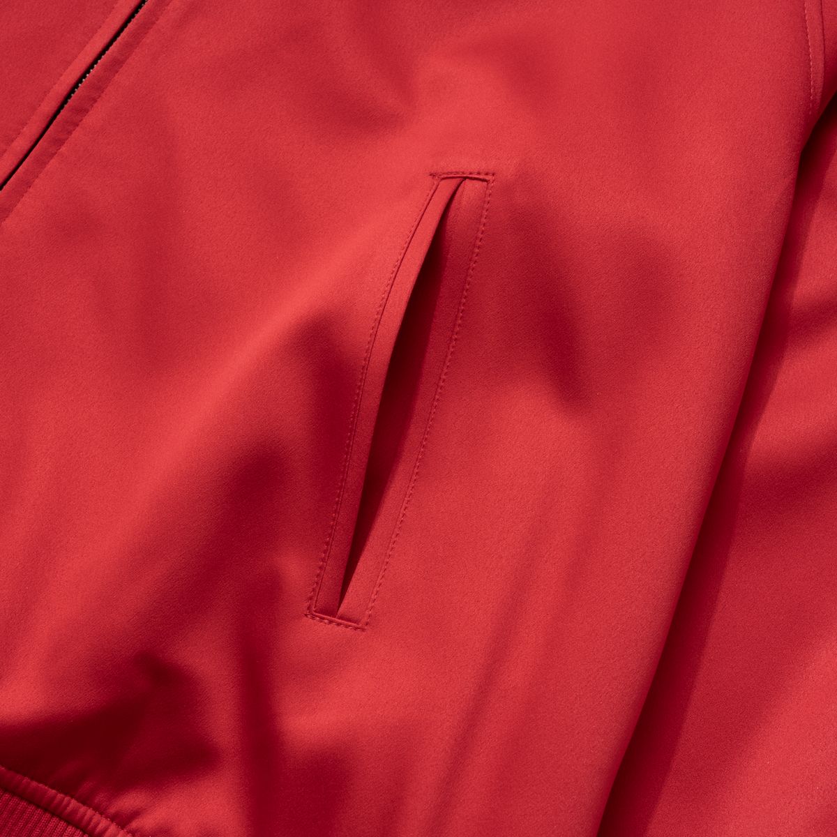 엑스트라오디너리(EXTRAORDINARY) B.S.C SOUVENIR SATIN JACKET RED